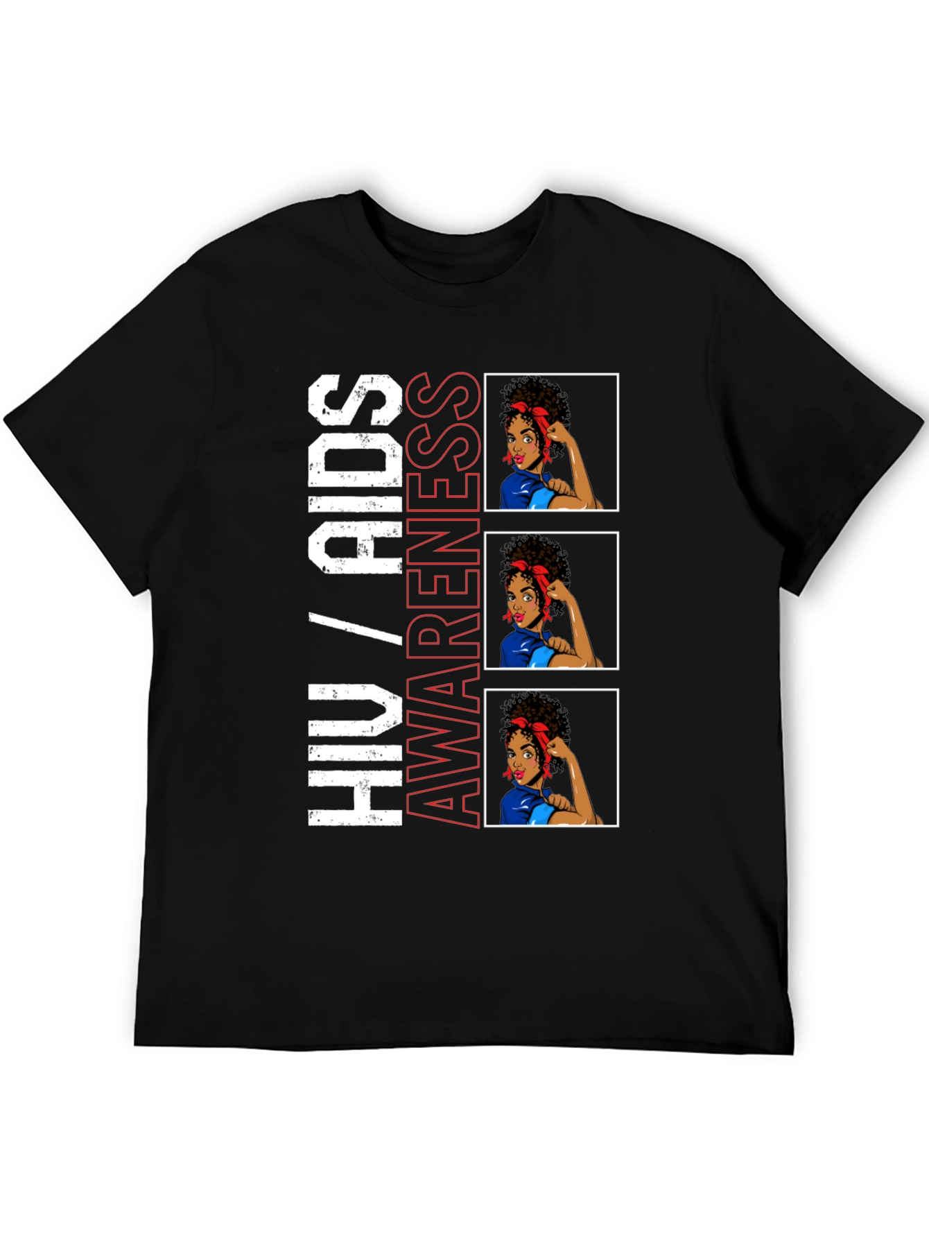 HIV/AIDS Awareness T-Shirt Graphic Tee