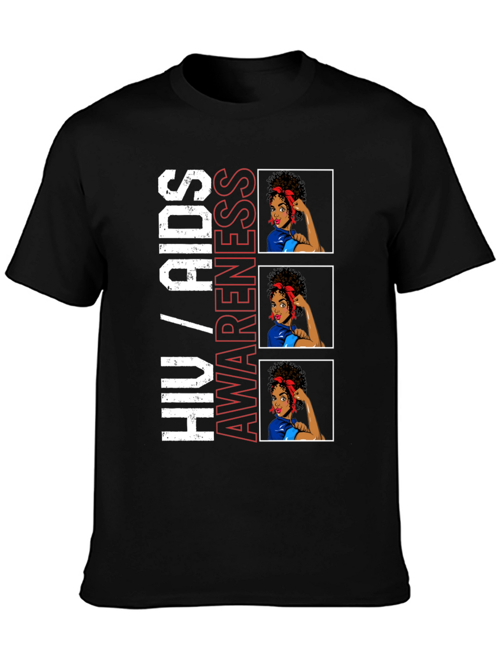 HIV/AIDS Awareness T-Shirt Graphic Tee