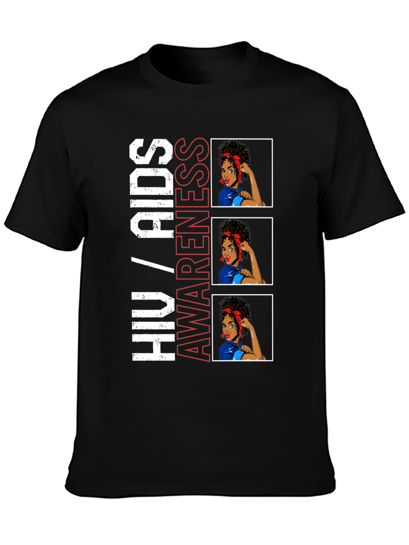 HIV/AIDS Awareness T-Shirt Graphic Tee