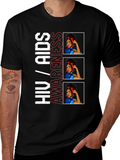 HIV/AIDS Awareness T-Shirt Graphic Tee