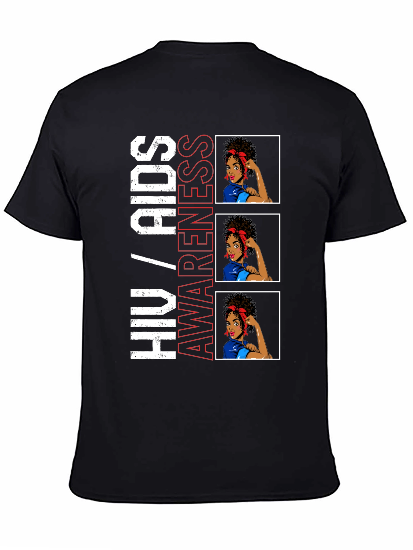 HIV/AIDS Awareness T-Shirt Graphic Tee