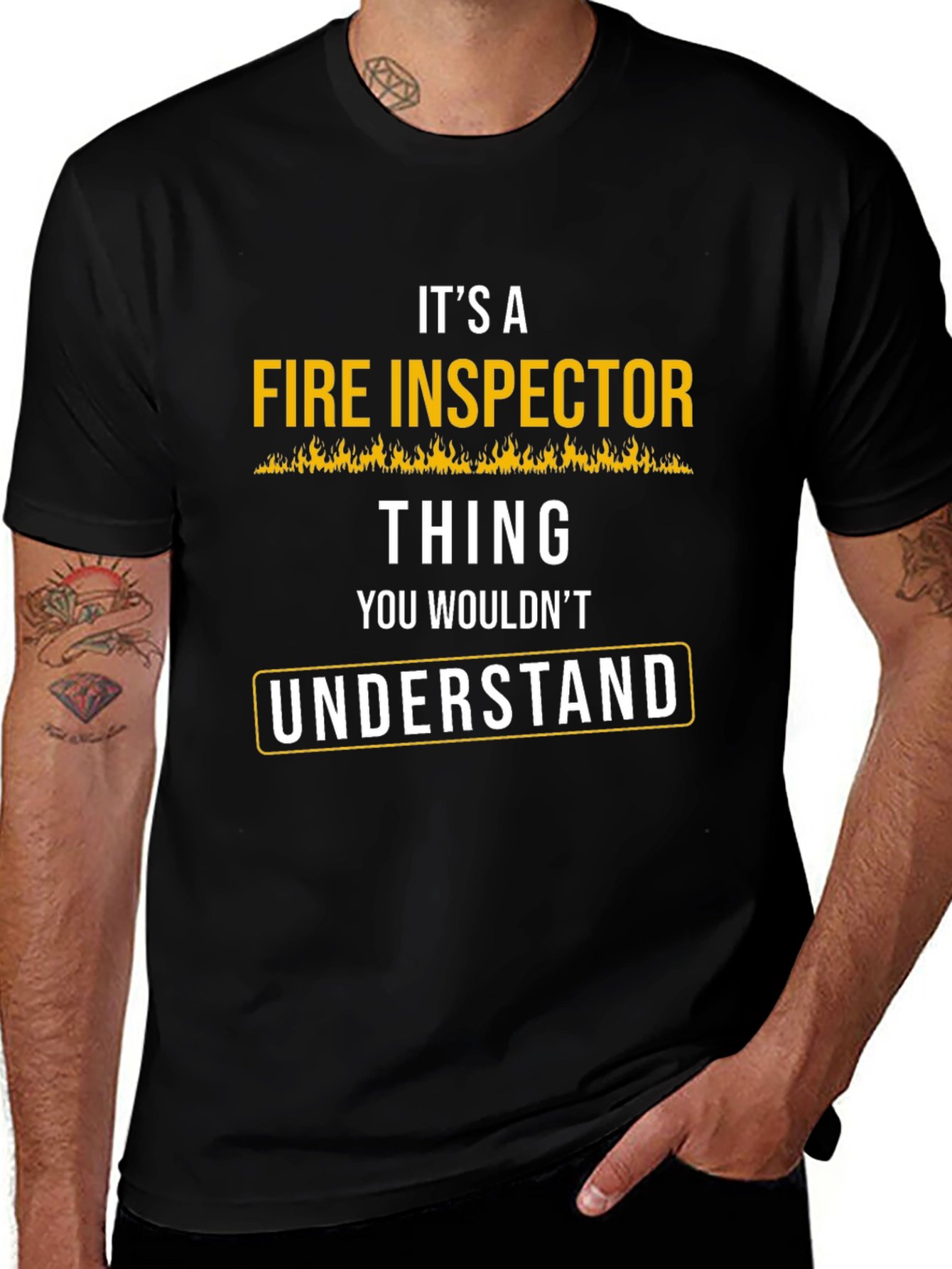 Fire Inspector T-Shirt - Its A Thing Graphic Tee