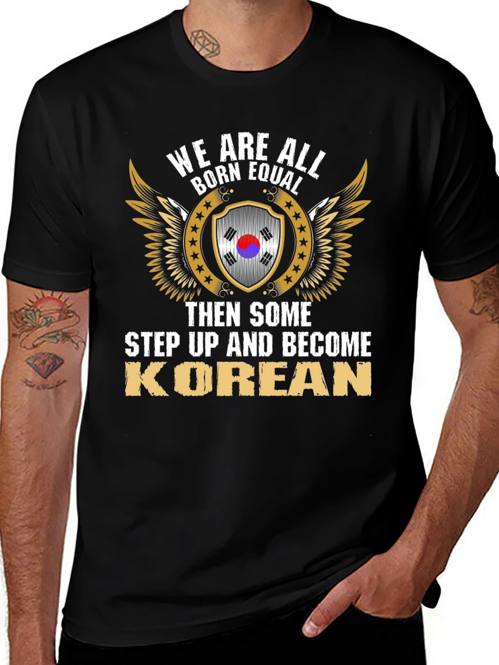 Korean Pride T-Shirt - Born Equal