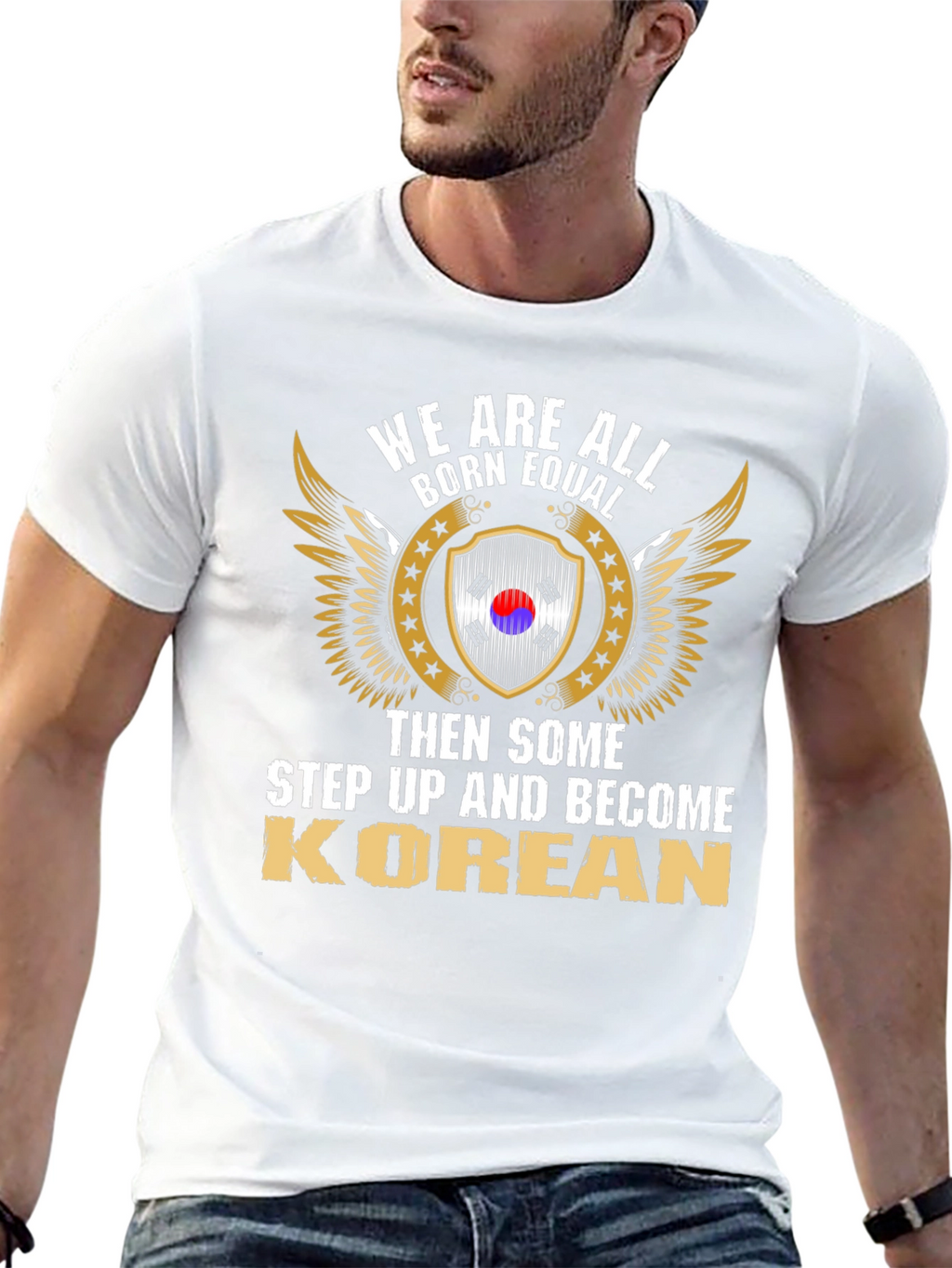 Korean Pride T-Shirt - Born Equal