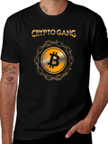 Crypto Gang Bitcoin T-Shirt - Black