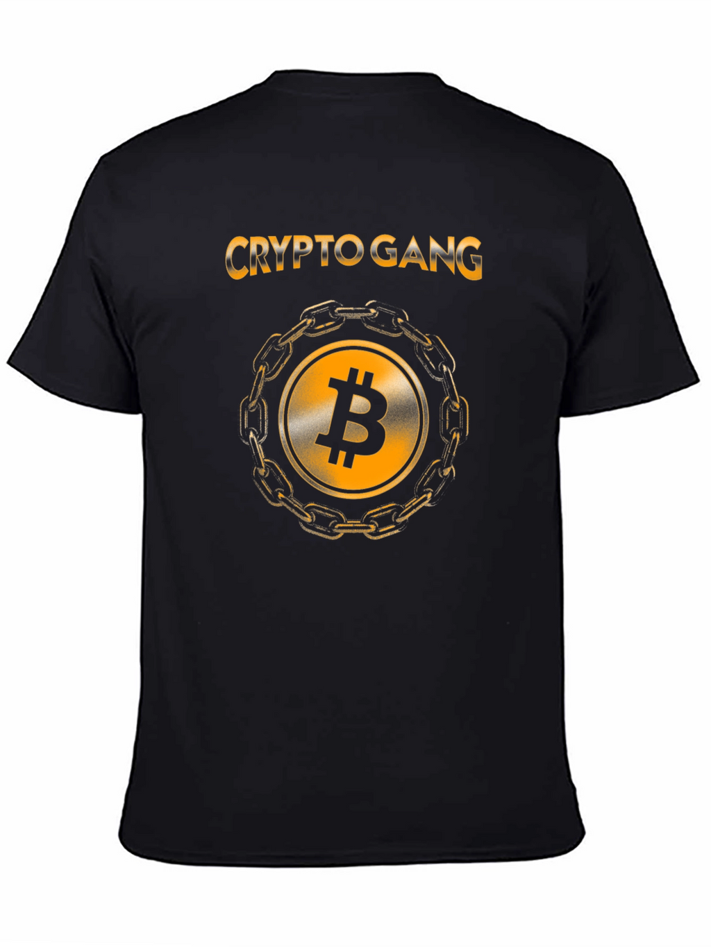 Crypto Gang Bitcoin T-Shirt - Black