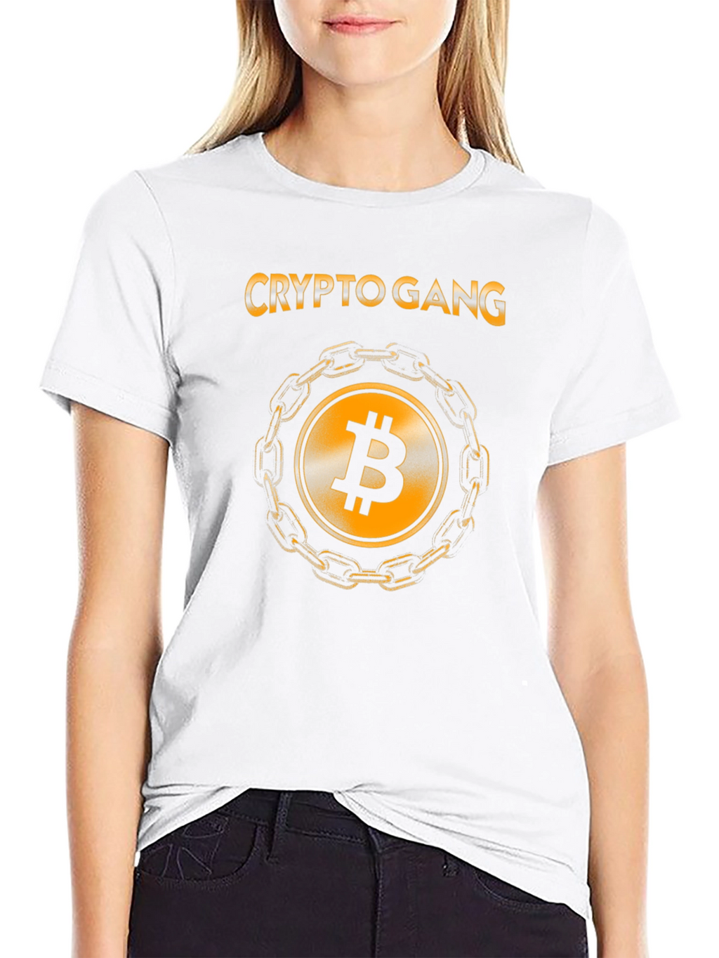 Crypto Gang Bitcoin T-Shirt - Black