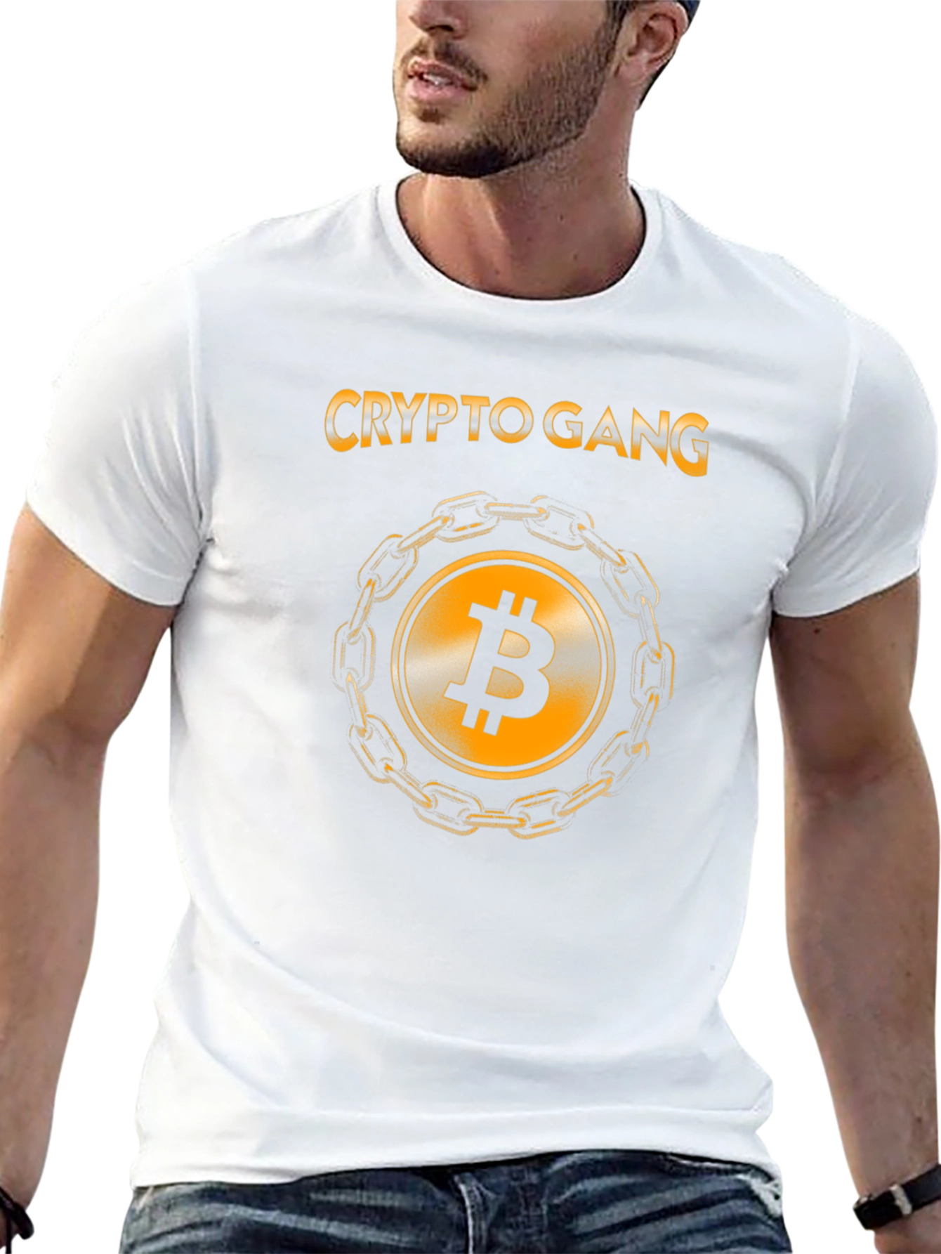 Crypto Gang Bitcoin T-Shirt - Black