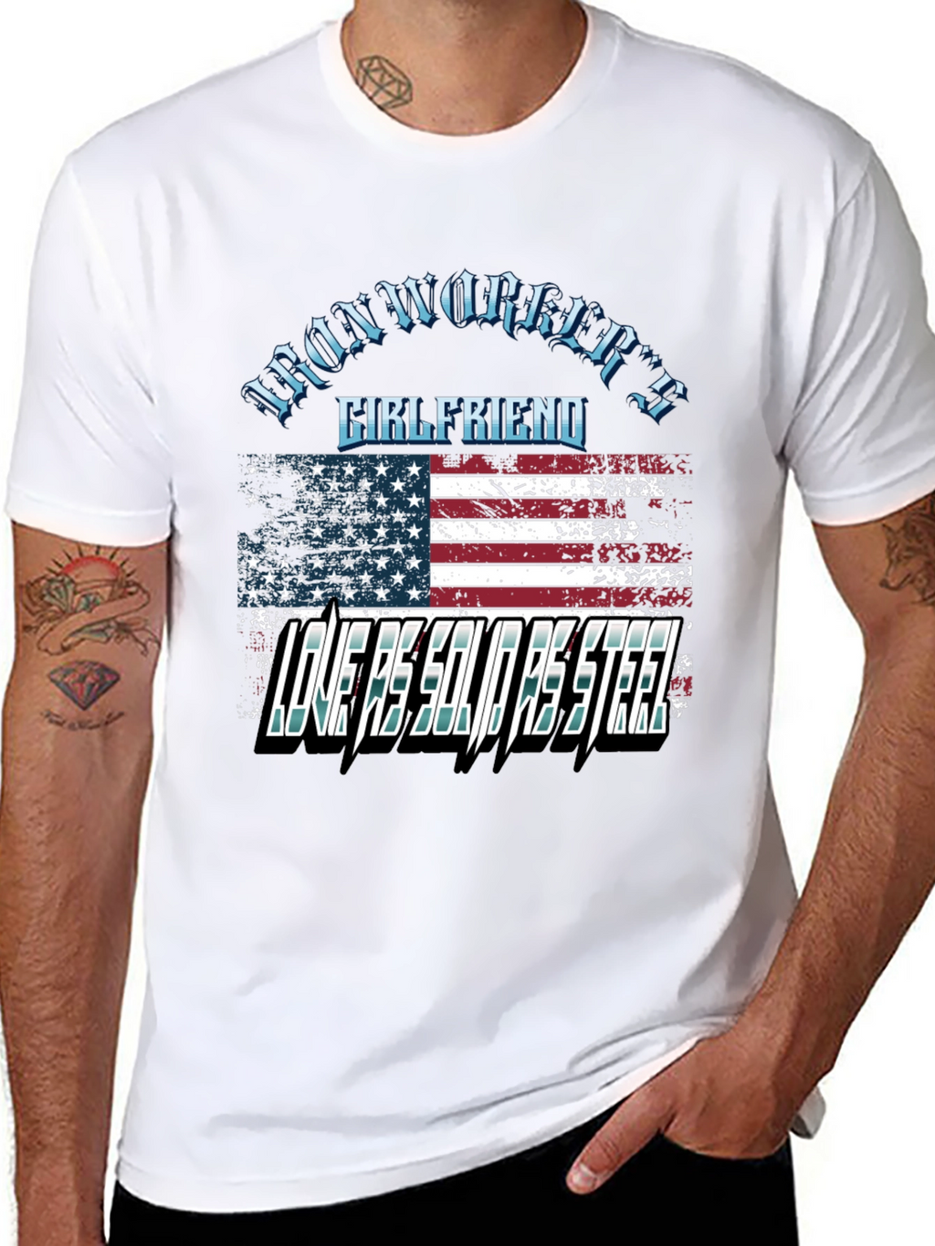 Ironworkers Girlfriend Graphic Tee