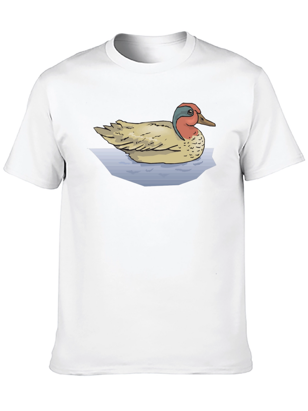 Duck Graphic T-Shirt - Black Cotton Tee