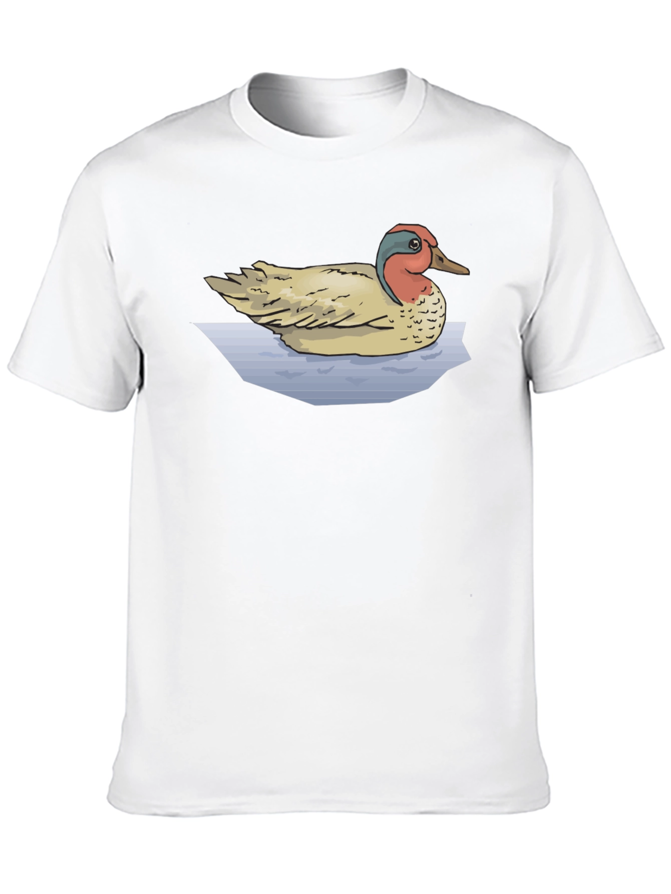 Duck Graphic T-Shirt - Black Cotton Tee