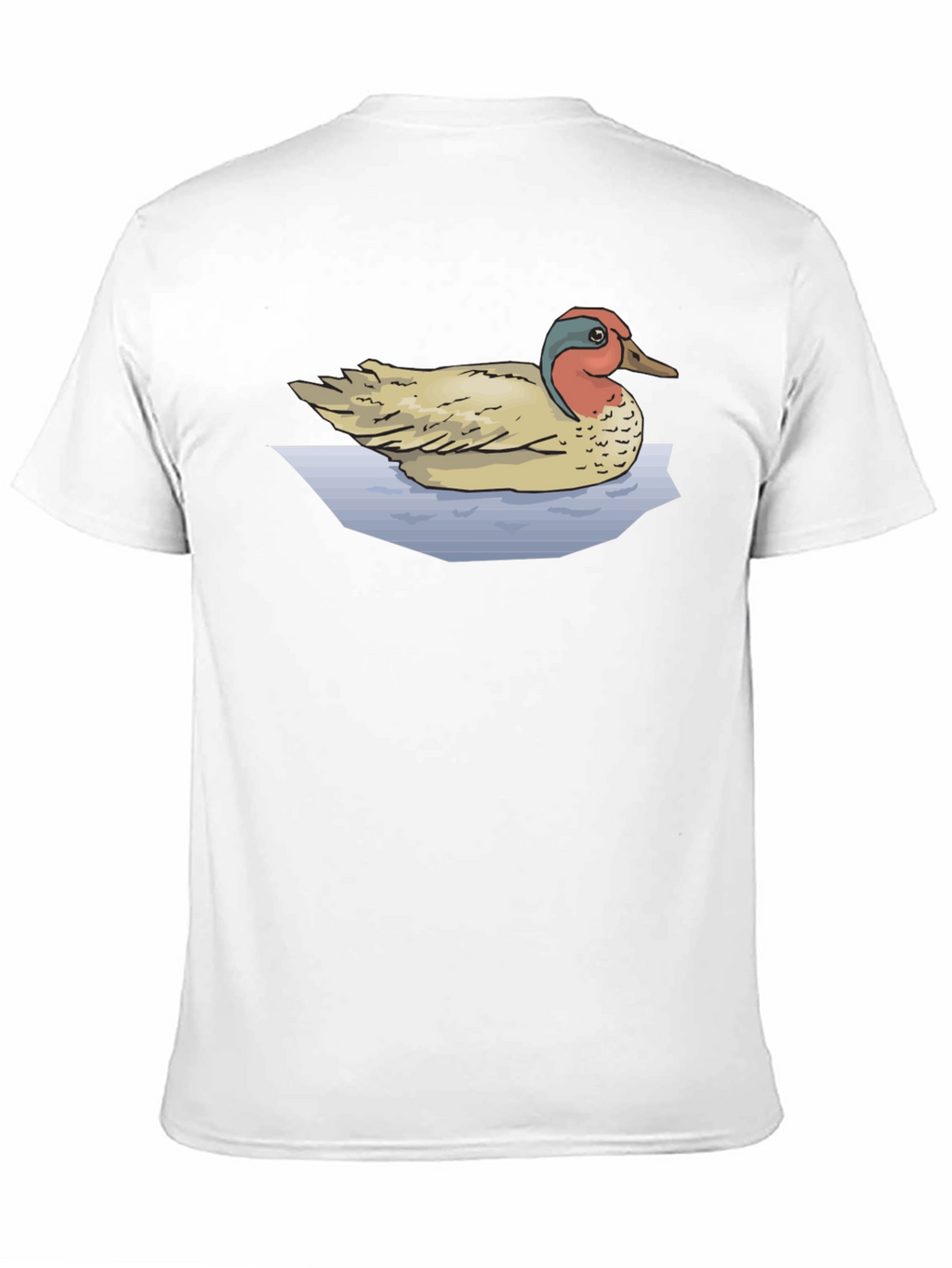 Duck Graphic T-Shirt - Black Cotton Tee