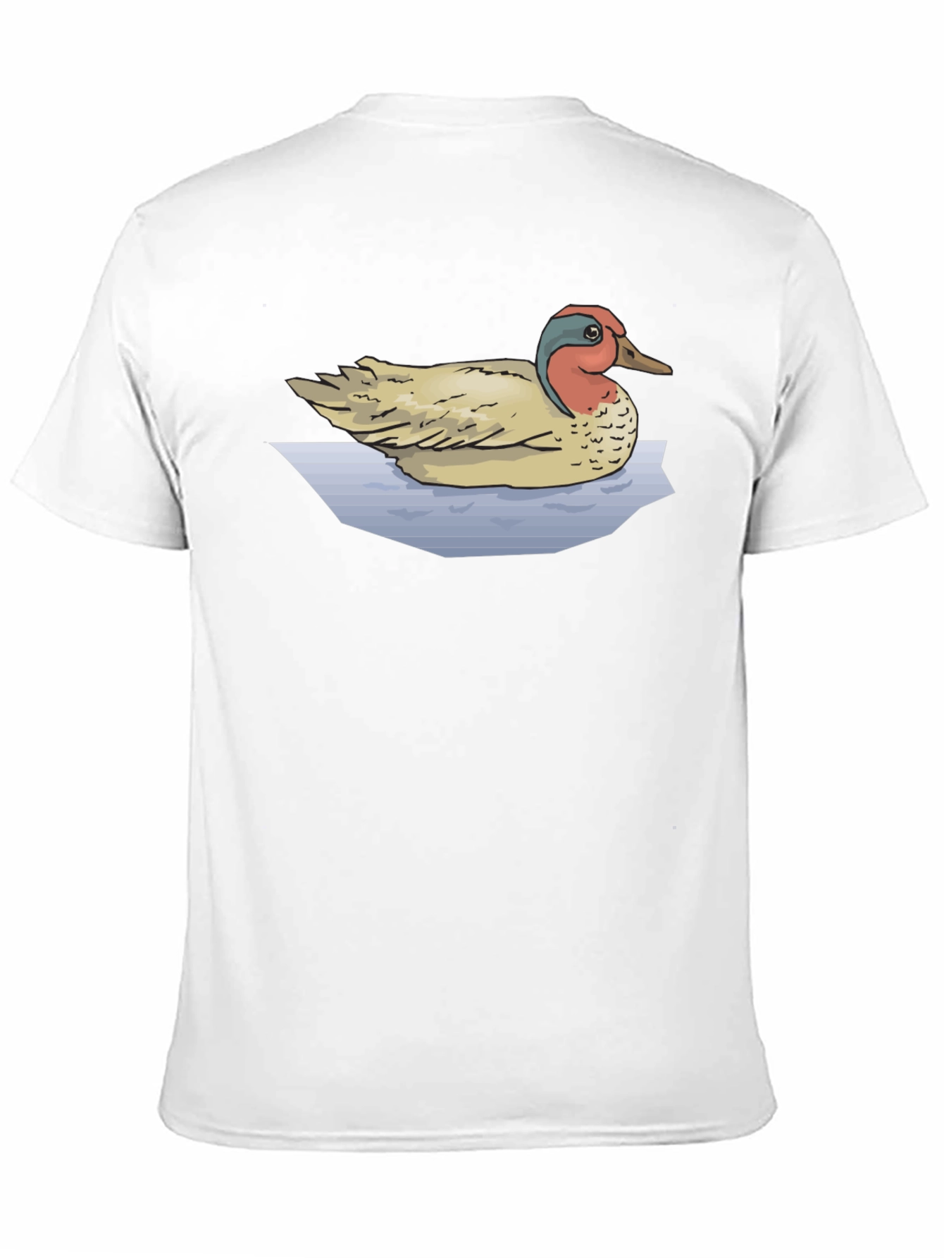 Duck Graphic T-Shirt - Black Cotton Tee