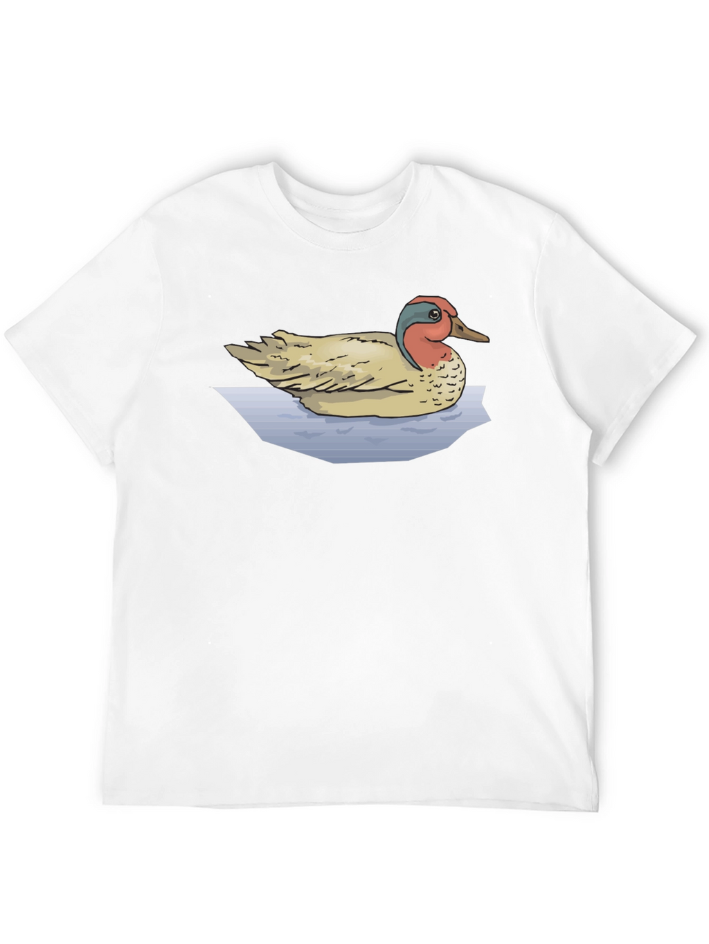 Duck Graphic T-Shirt - Black Cotton Tee