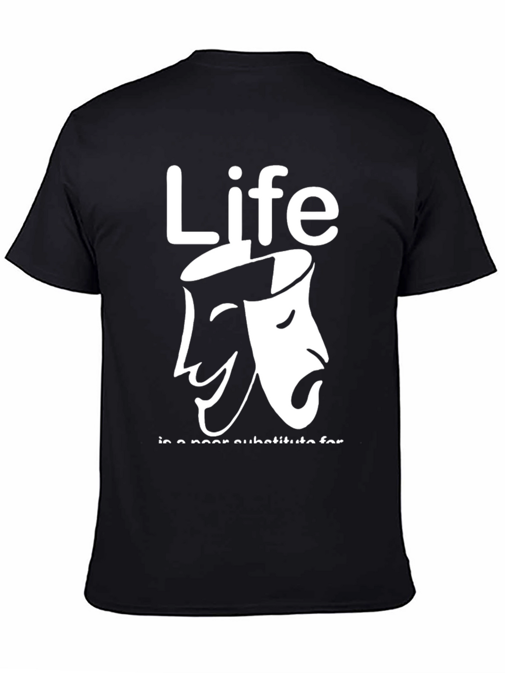 Life Drama Masks Graphic Tee