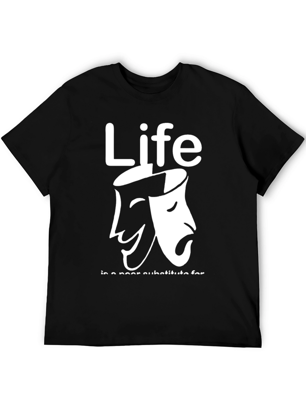 Life Drama Masks Graphic Tee