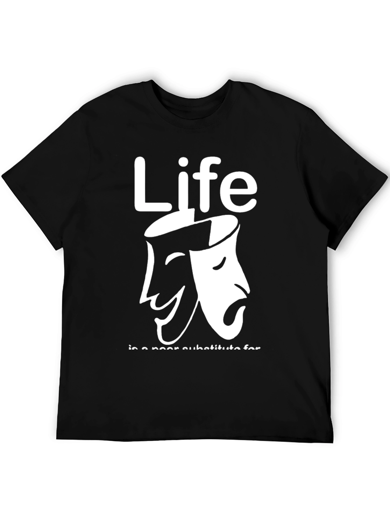 Life Drama Masks Graphic Tee
