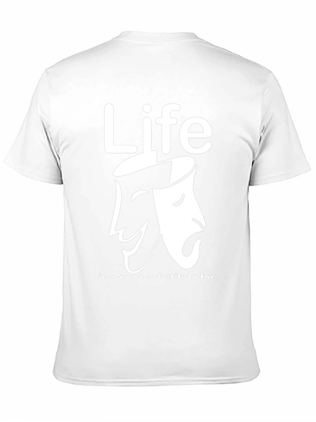 Life Drama Masks Graphic Tee