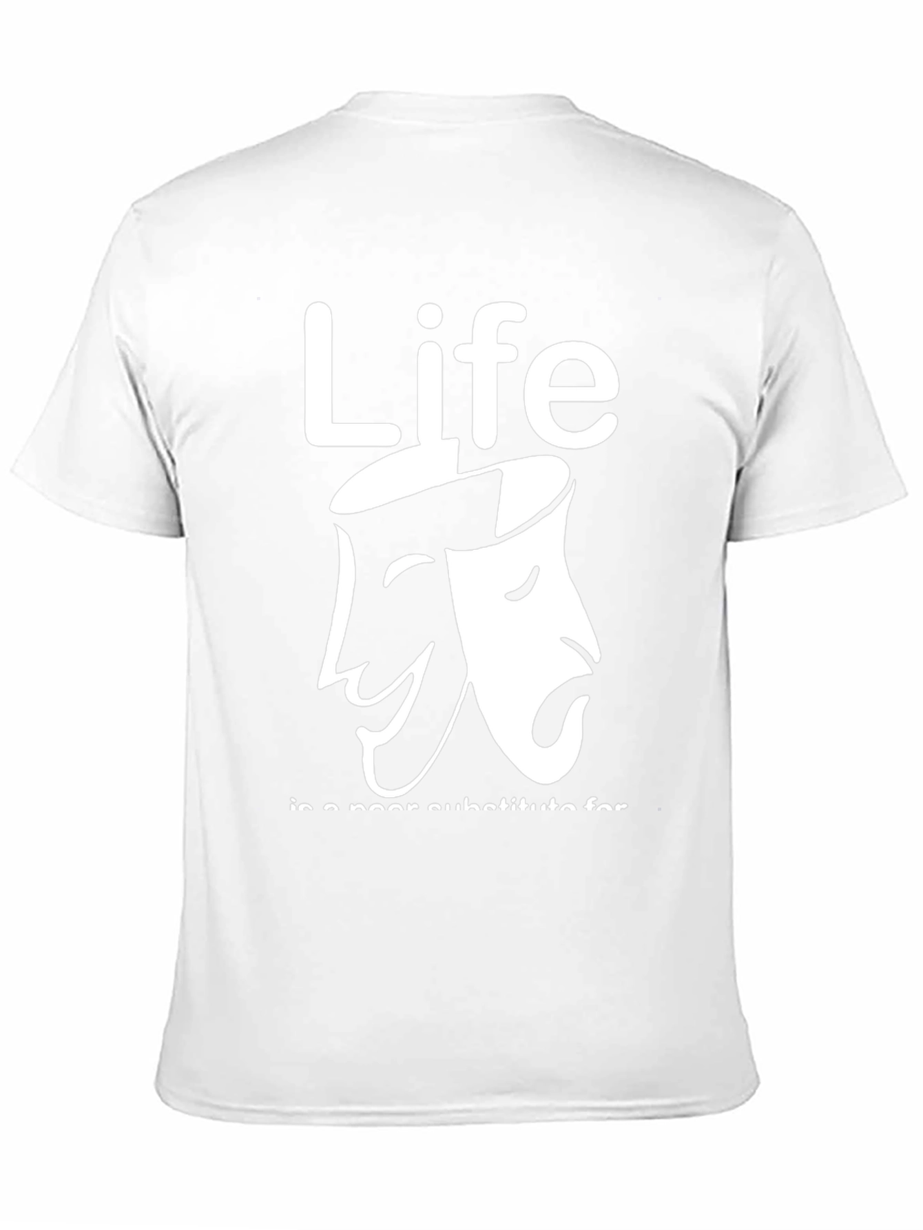 Life Drama Masks Graphic Tee