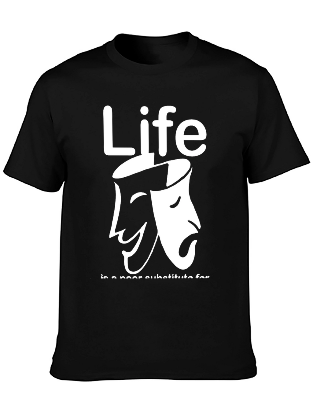 Life Drama Masks Graphic Tee