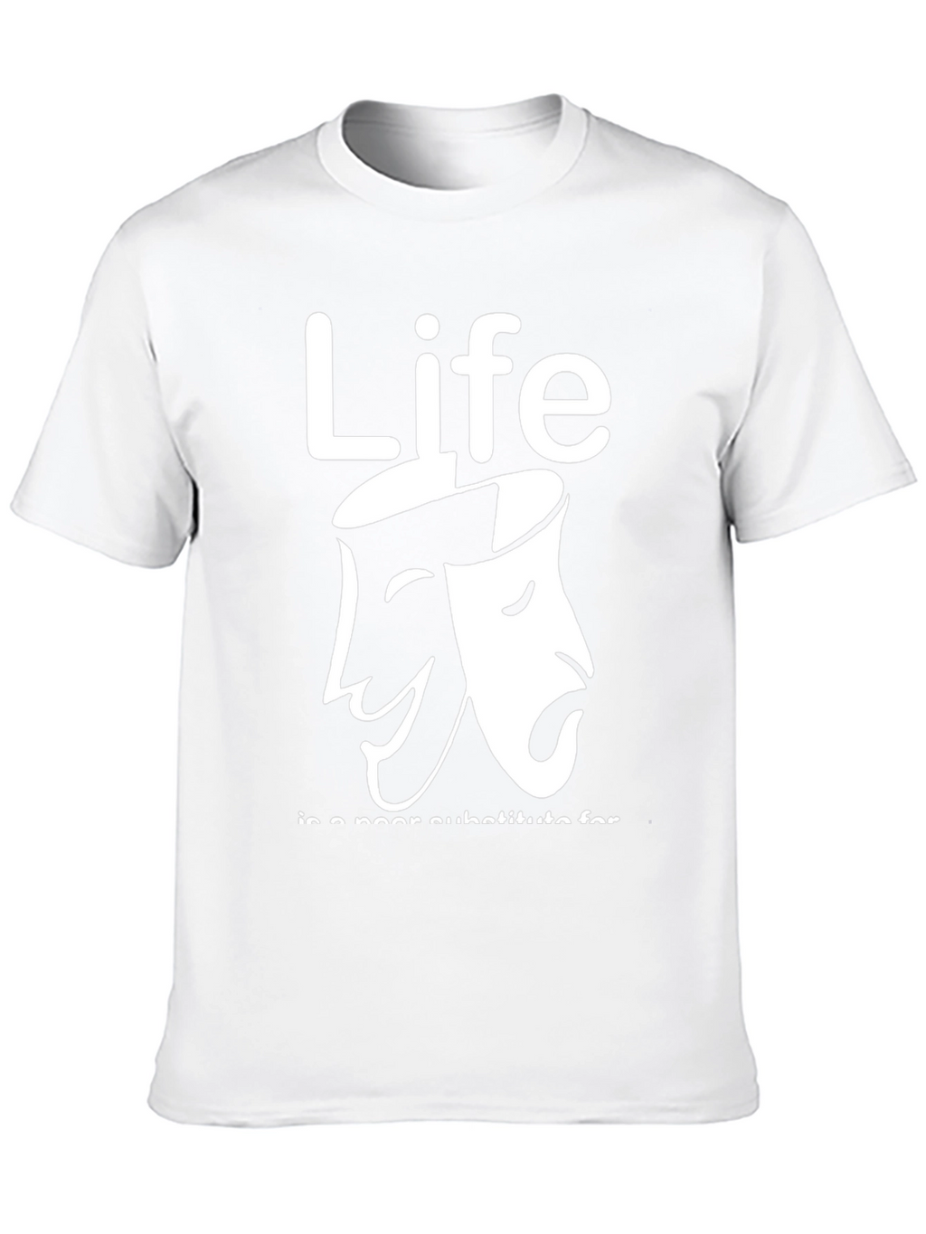 Life Drama Masks Graphic Tee