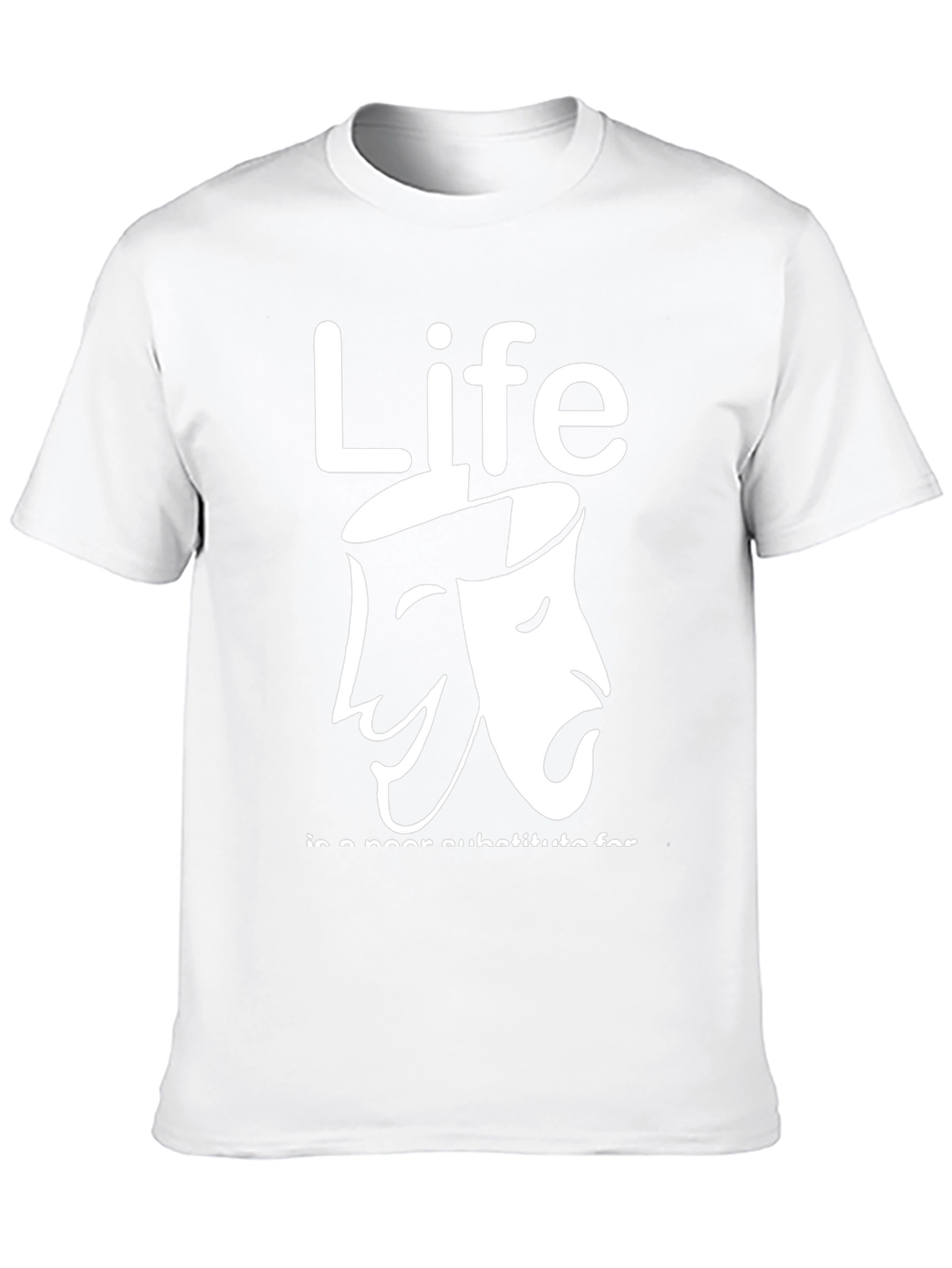 Life Drama Masks Graphic Tee