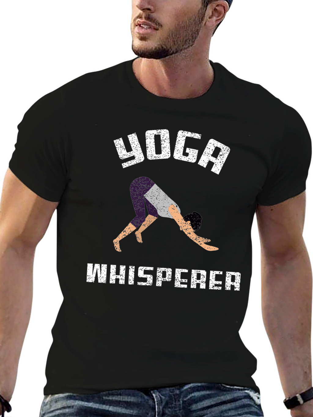 Yoga Whisperer Graphic T-Shirt