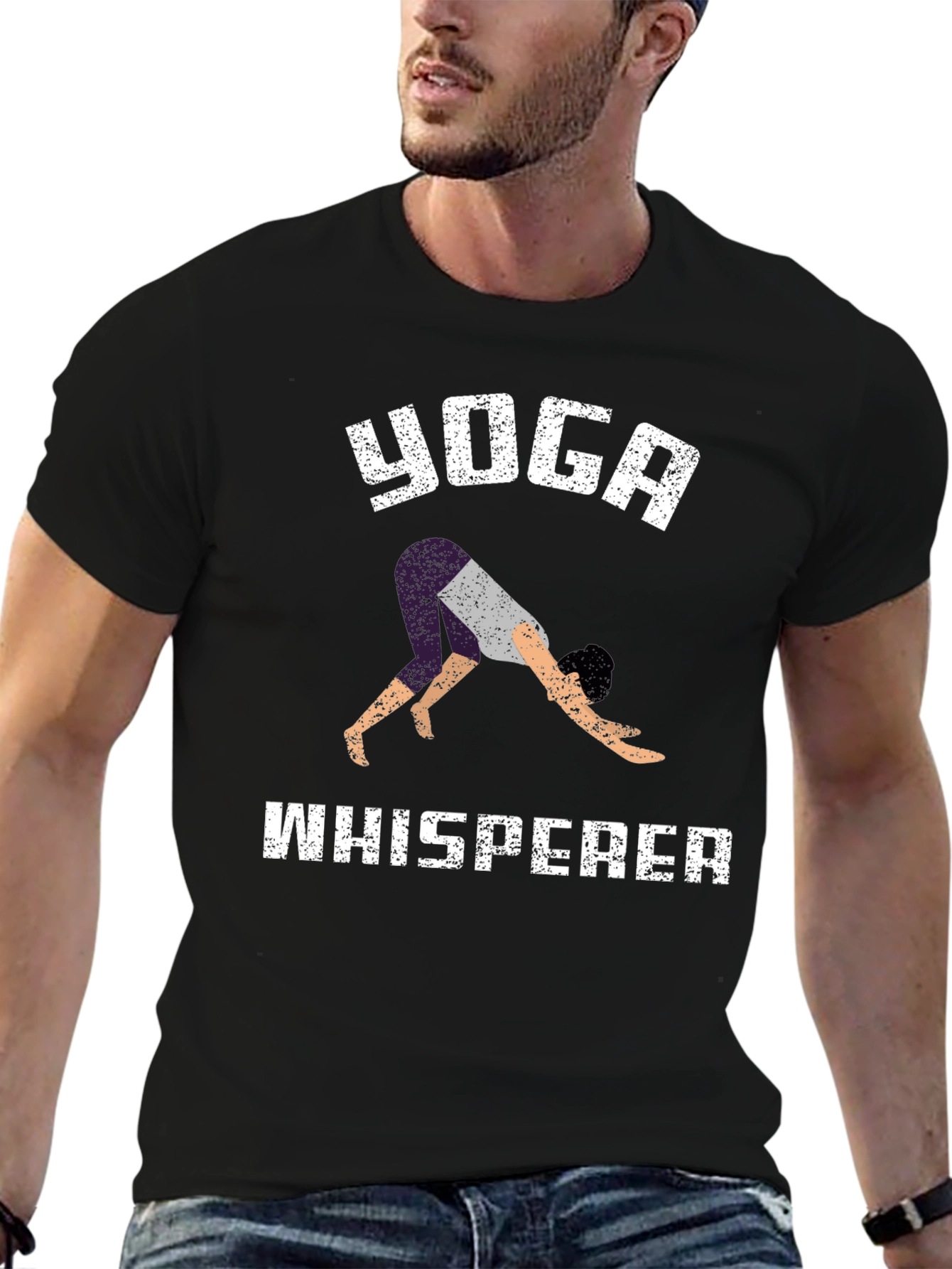Yoga Whisperer Graphic T-Shirt
