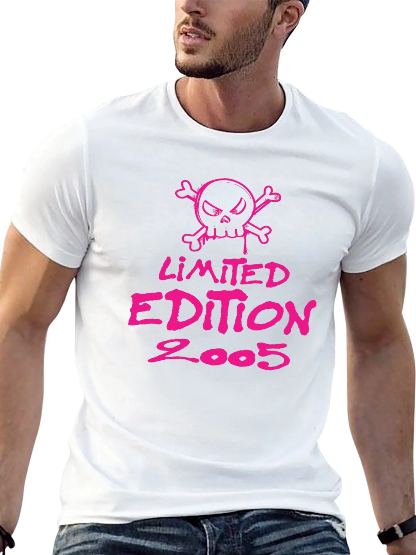Limited Edition 2005 Skull Graphic T-Shirt