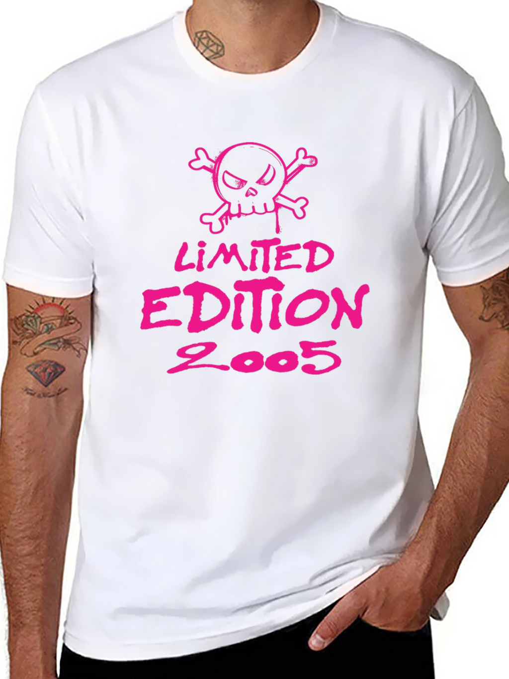 Limited Edition 2005 Skull Graphic T-Shirt