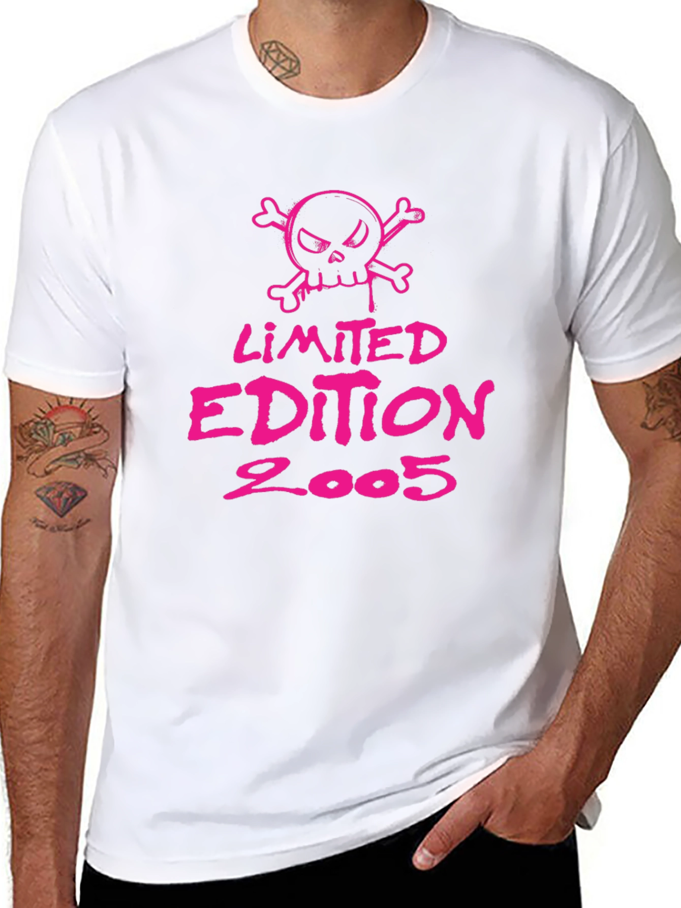 Limited Edition 2005 Skull Graphic T-Shirt