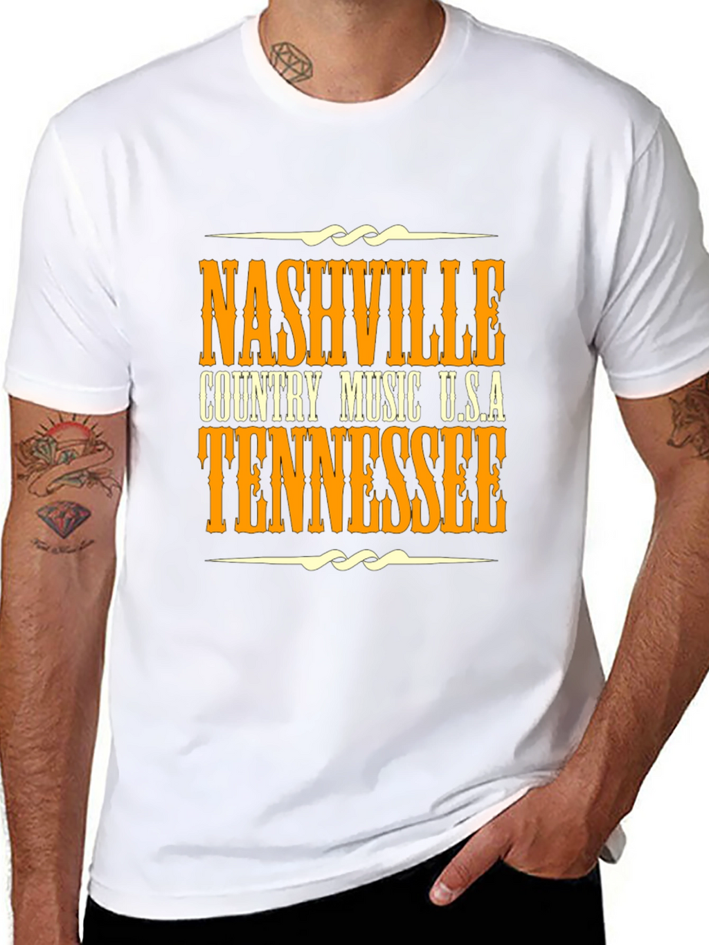 Nashville Tennessee Country Music T-Shirt