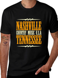 Nashville Tennessee Country Music T-Shirt