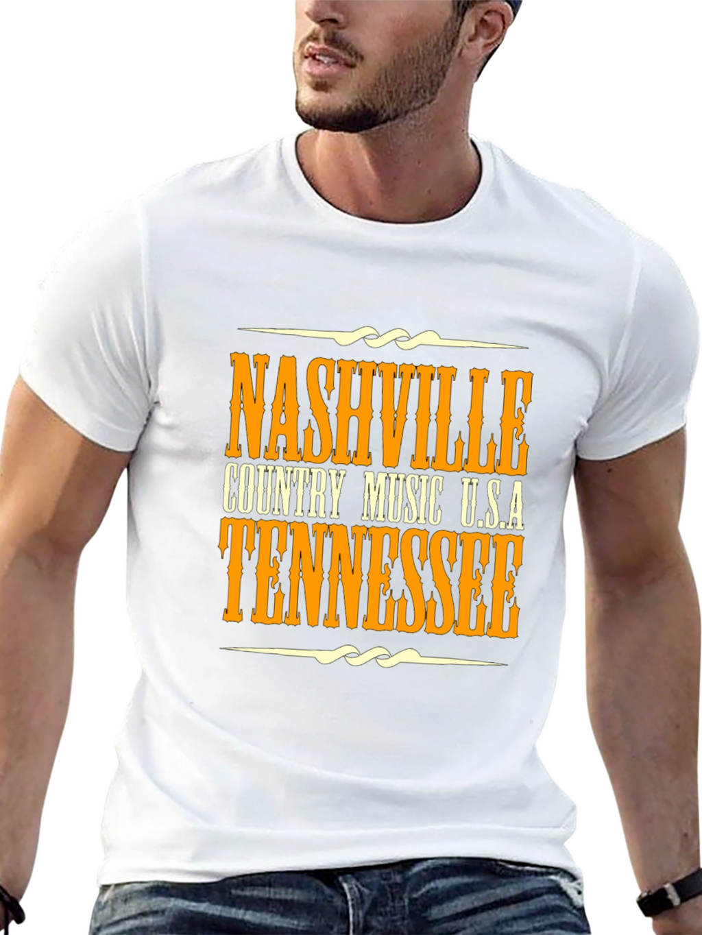 Nashville Tennessee Country Music T-Shirt