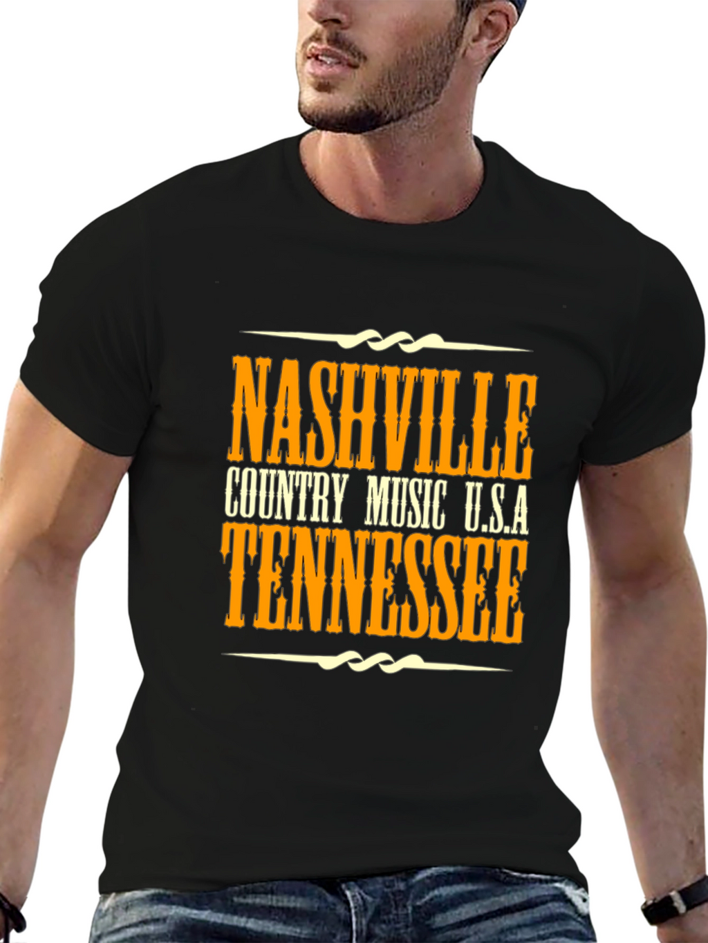 Nashville Tennessee Country Music T-Shirt