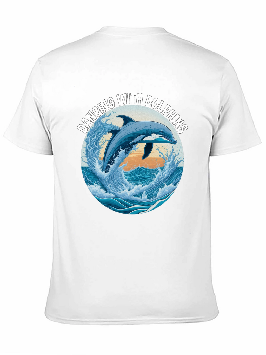 Dancing with Dolphins Graphic Tee