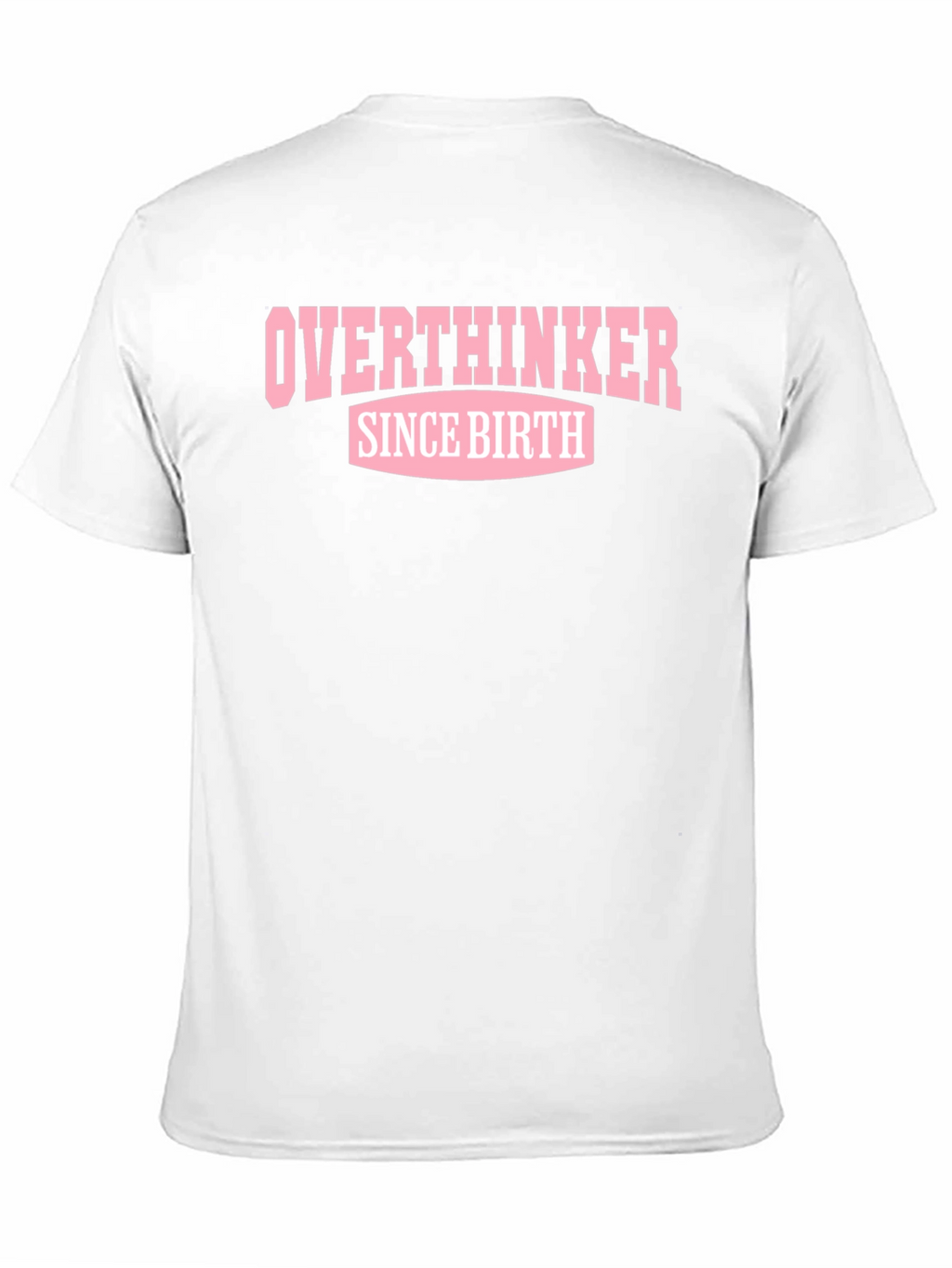 Overthinker Since Birth Black T-Shirt