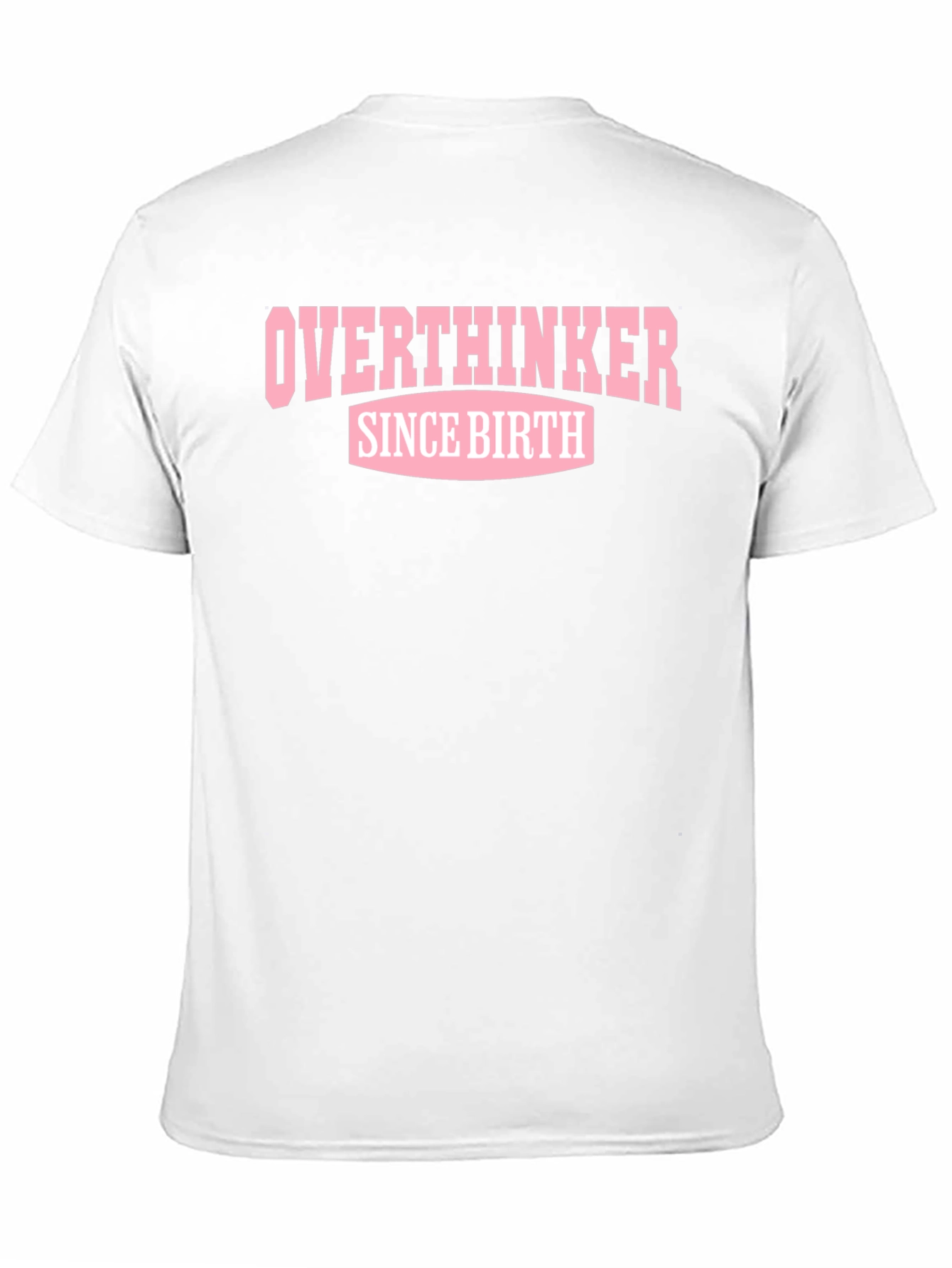 Overthinker Since Birth Black T-Shirt