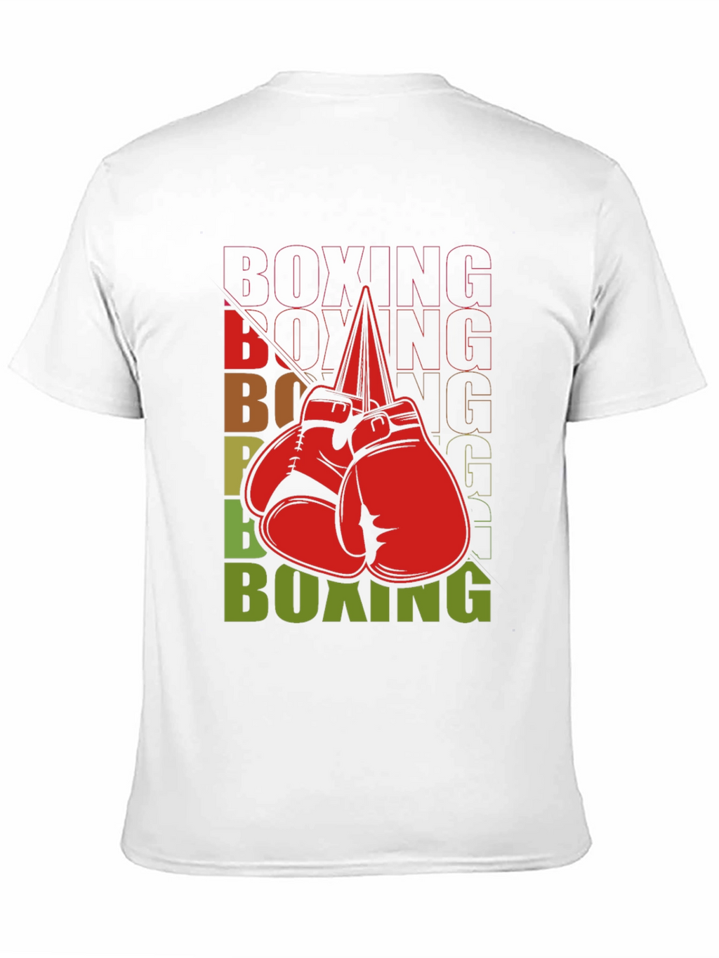 Boxing Gloves Graphic Tee - Retro Style