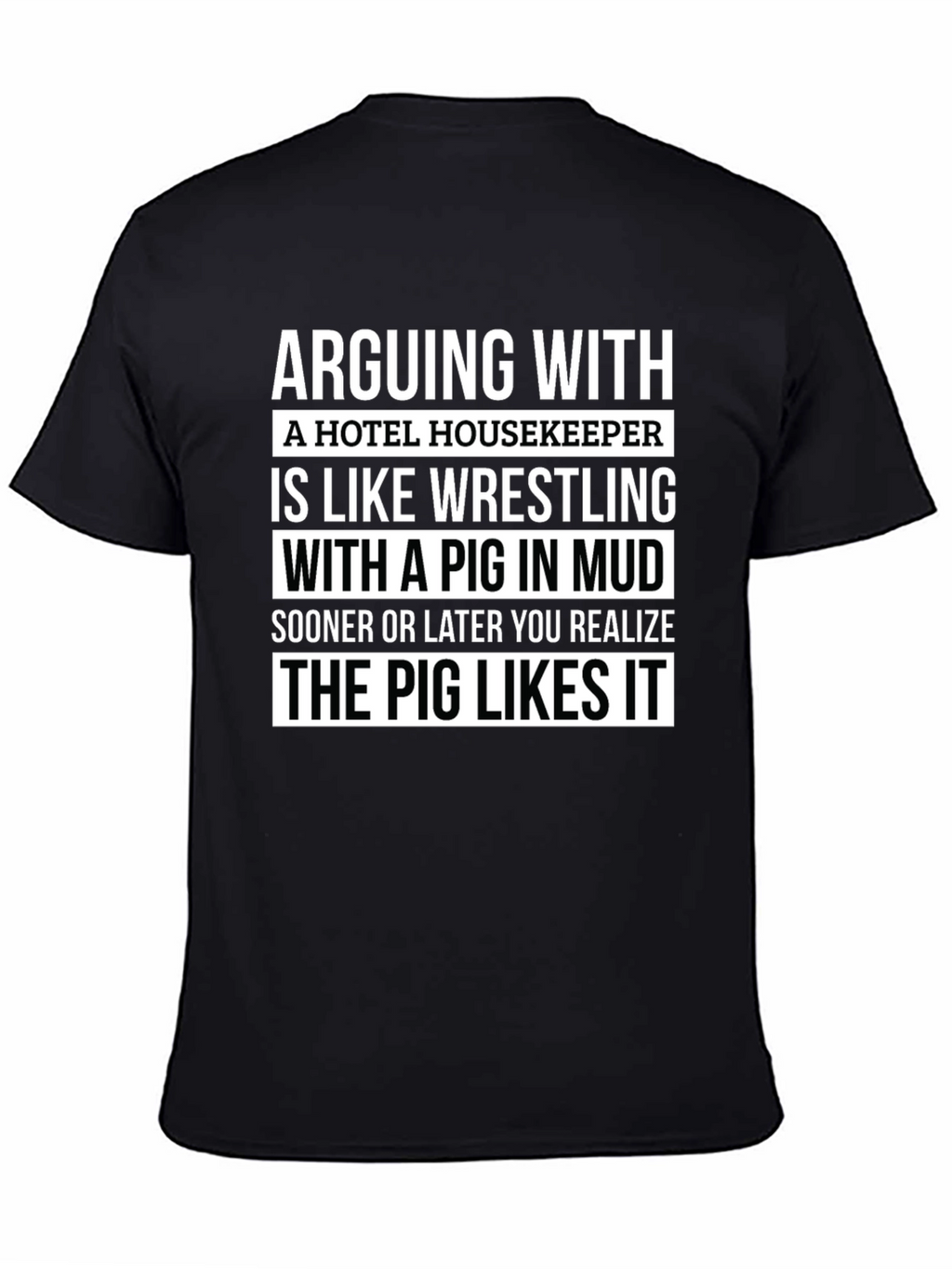 Arguing with Housekeeper Graphic Tee