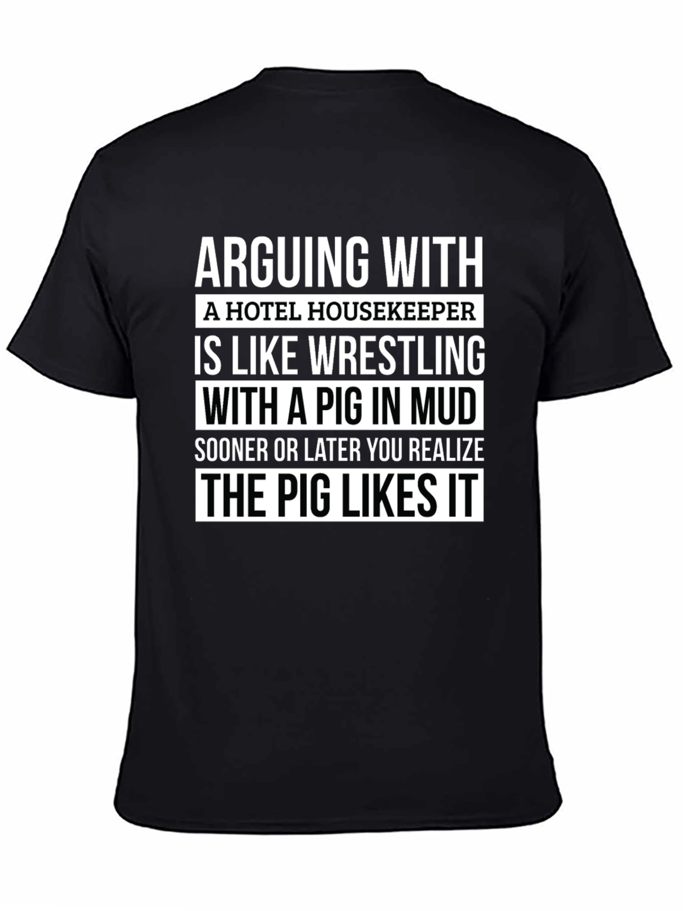 Arguing with Housekeeper Graphic Tee