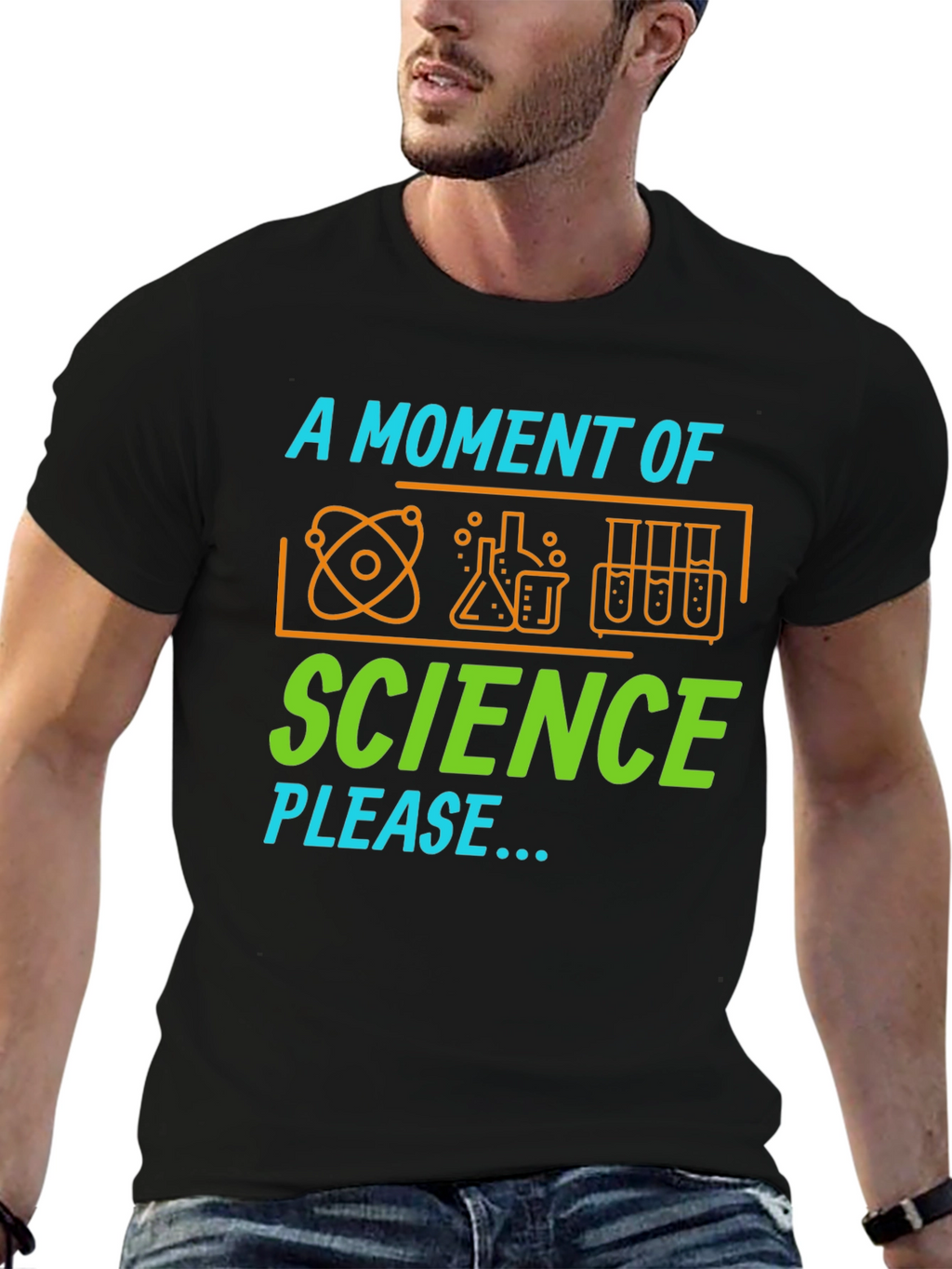 Science Please T-Shirt - Funny Geeky Science Tee