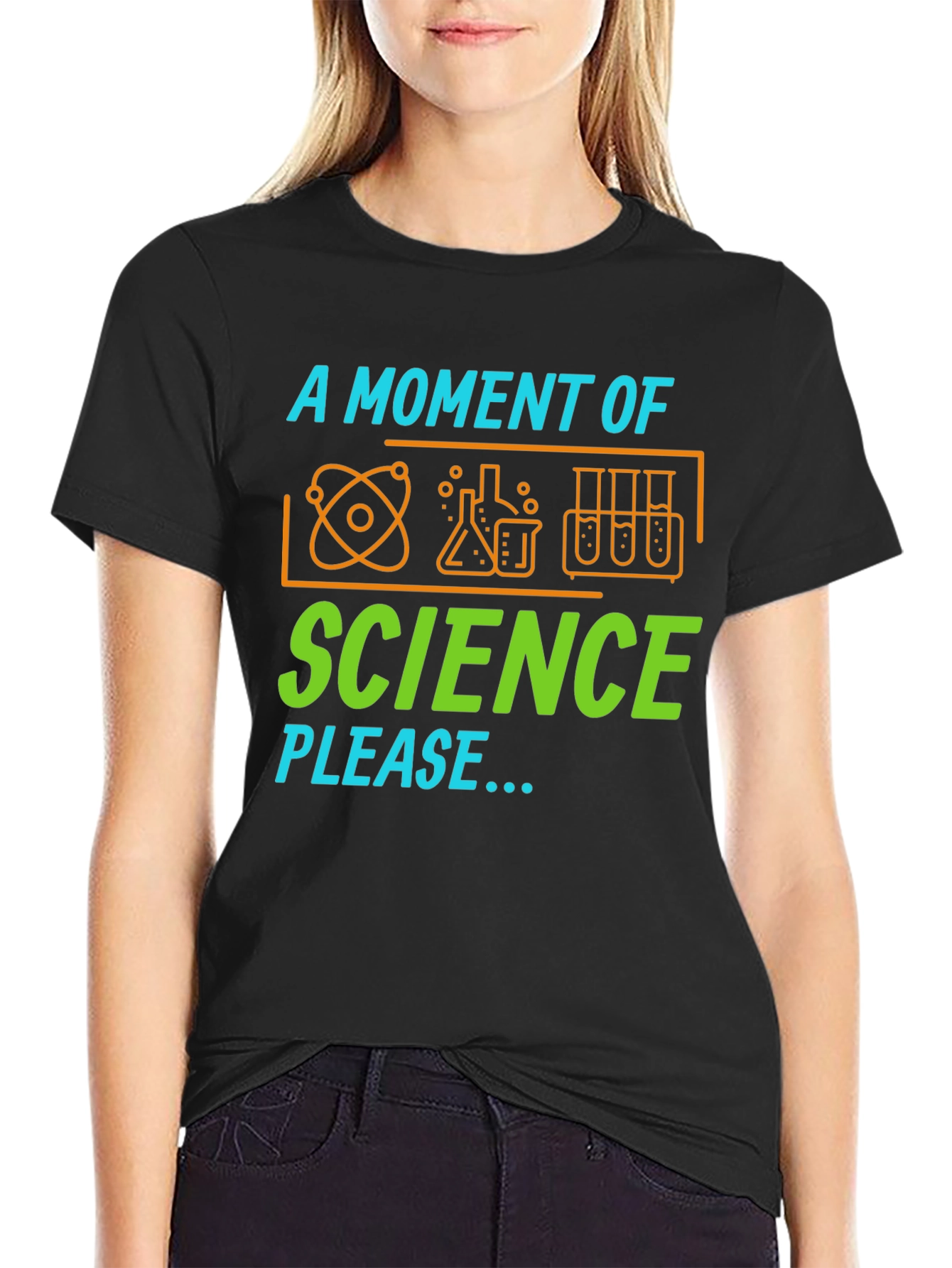 Science Please T-Shirt - Funny Geeky Science Tee