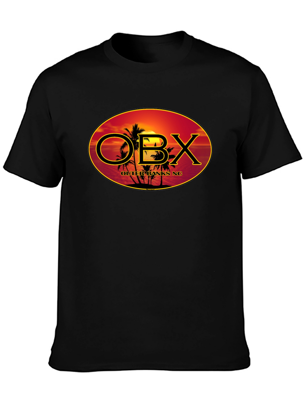 Outer Banks OBX Black Graphic T-Shirt