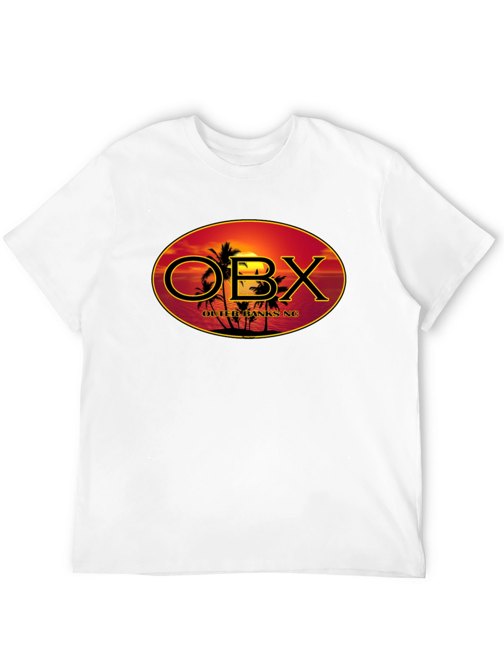Outer Banks OBX Black Graphic T-Shirt