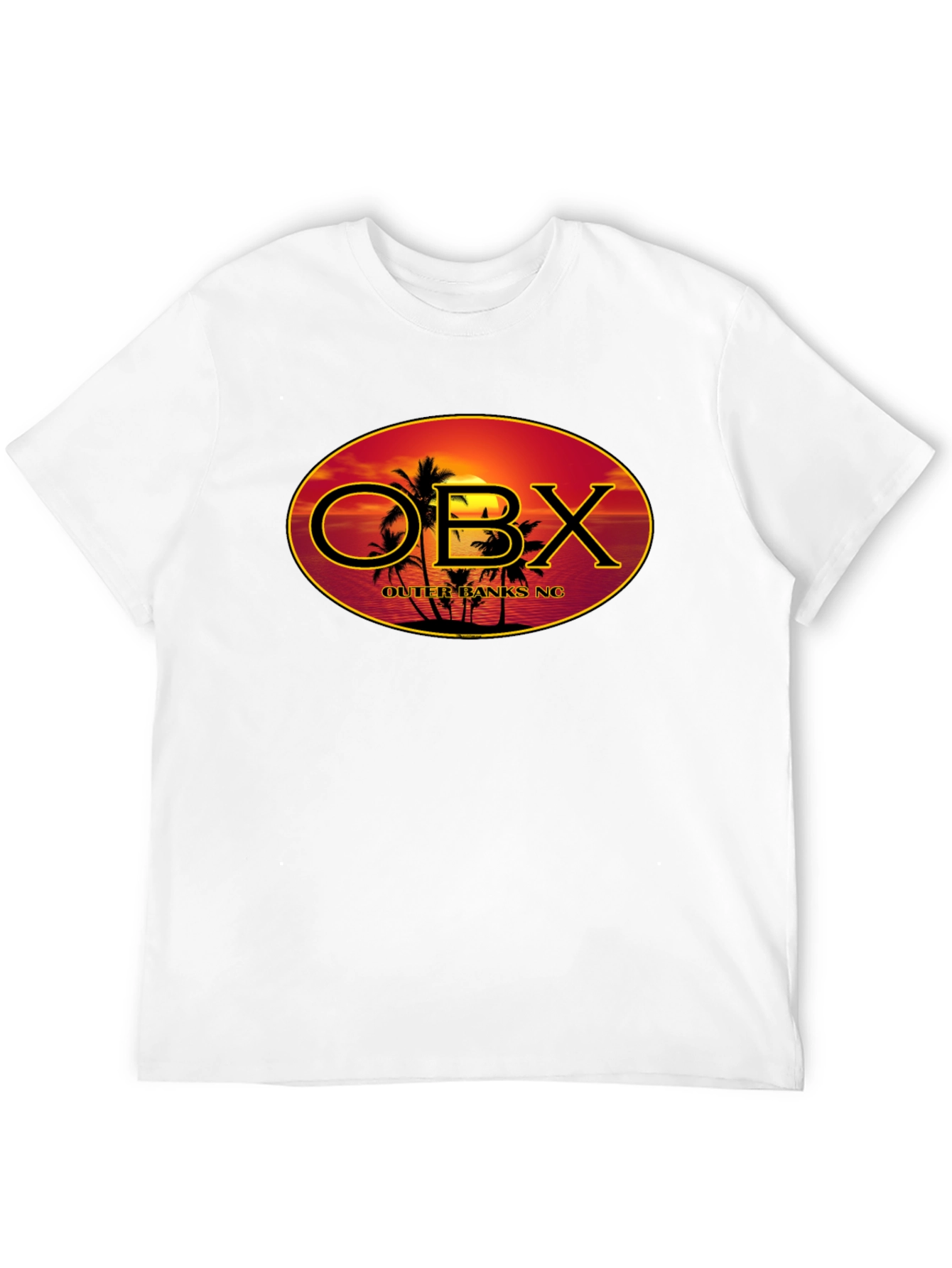Outer Banks OBX Black Graphic T-Shirt