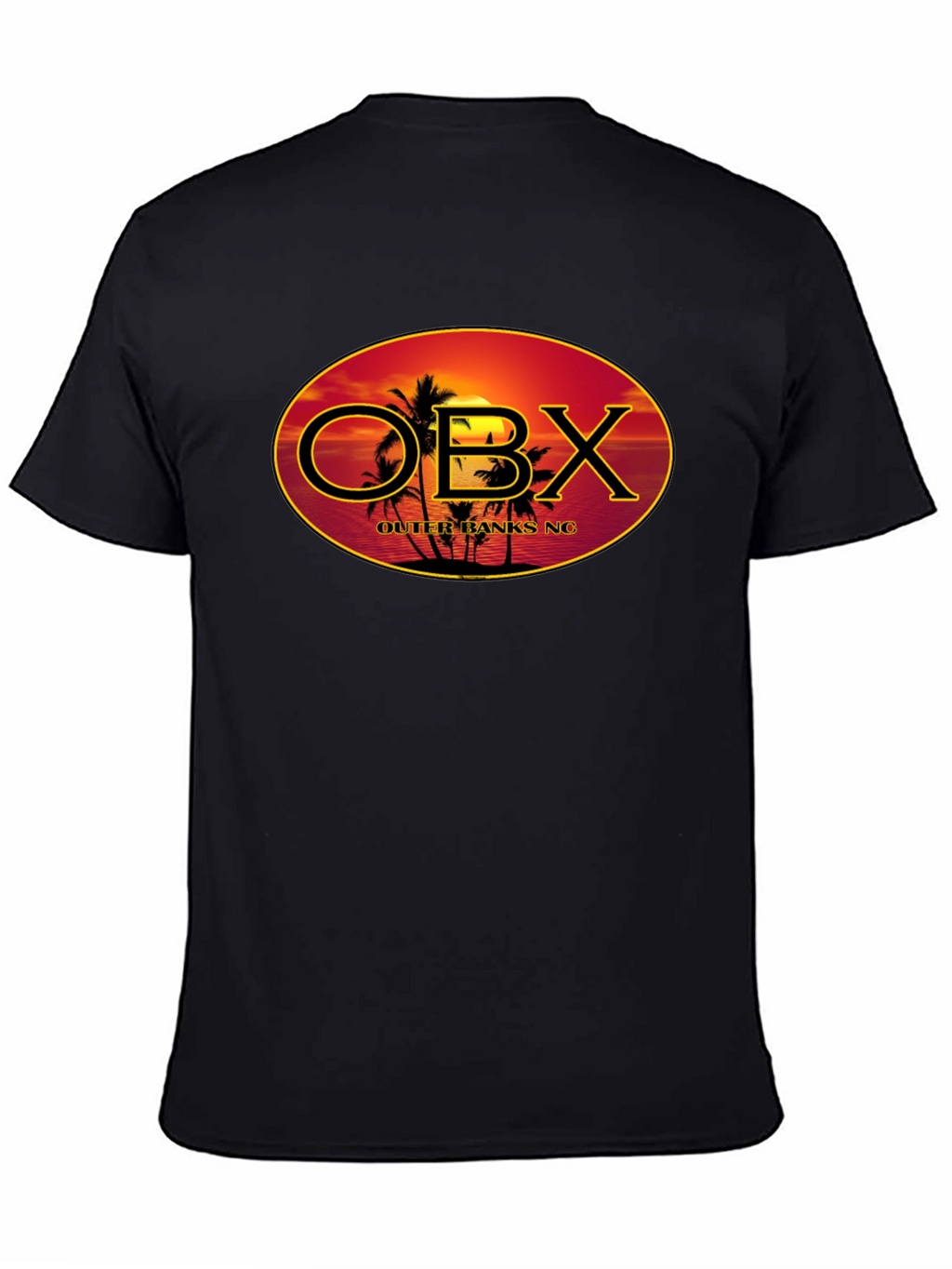 Outer Banks OBX Black Graphic T-Shirt