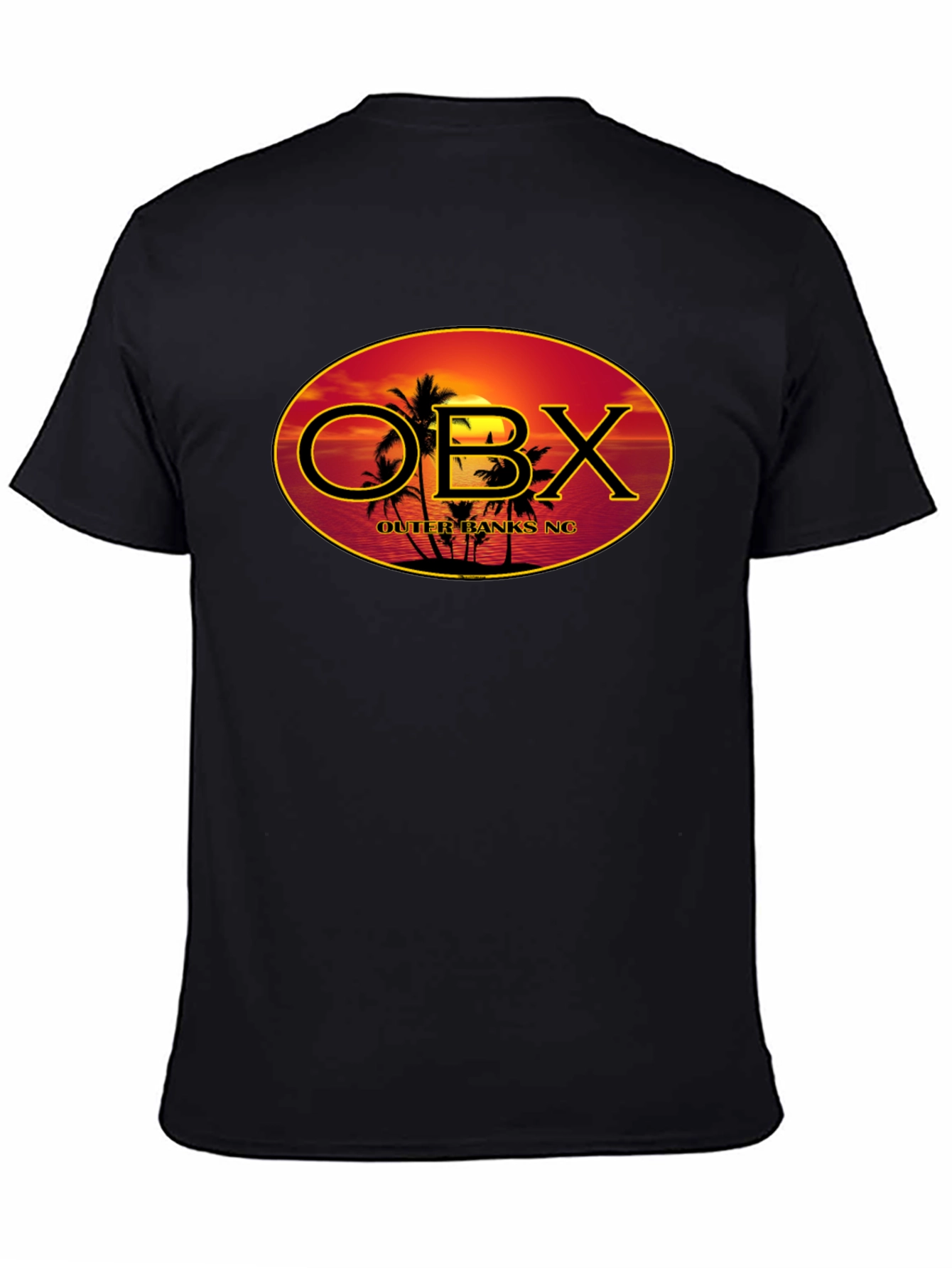 Outer Banks OBX Black Graphic T-Shirt