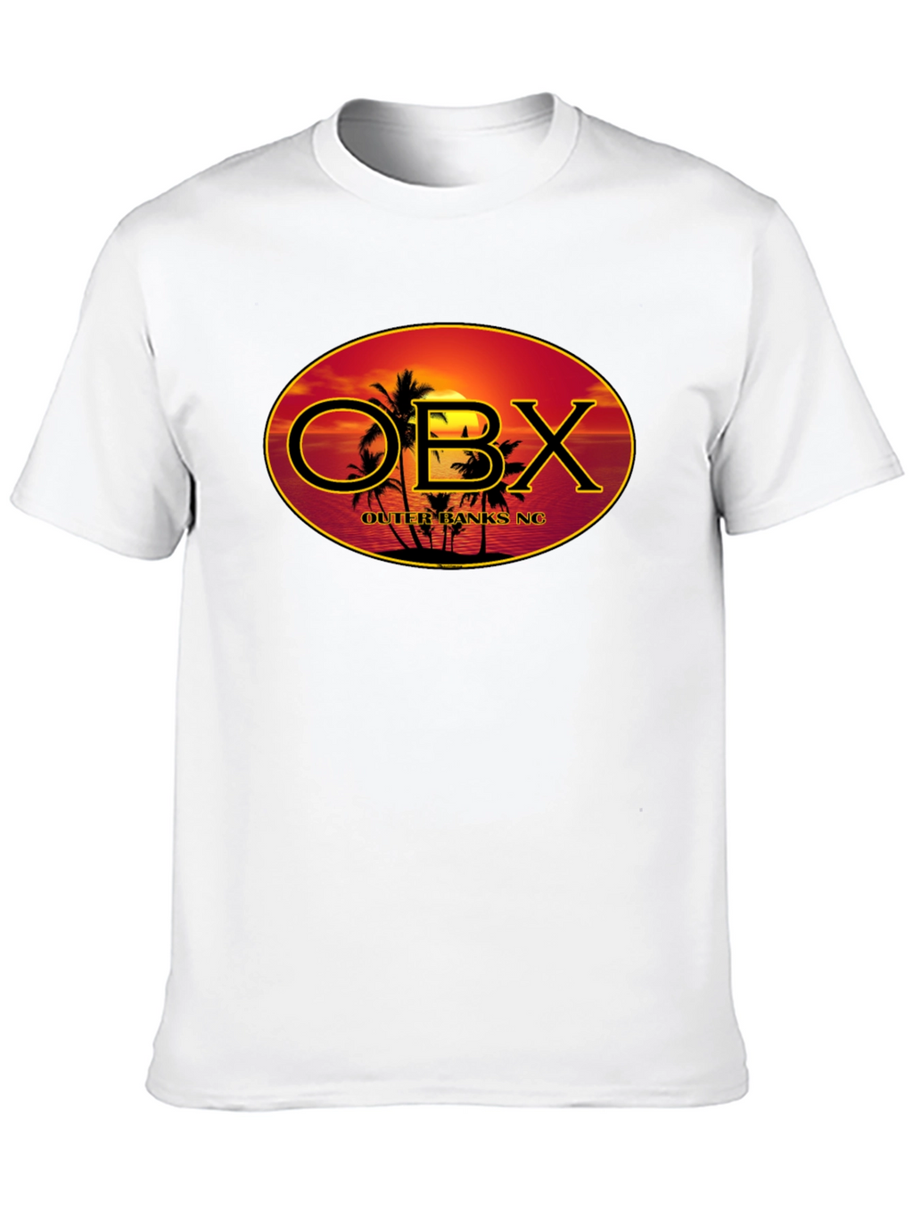 Outer Banks OBX Black Graphic T-Shirt