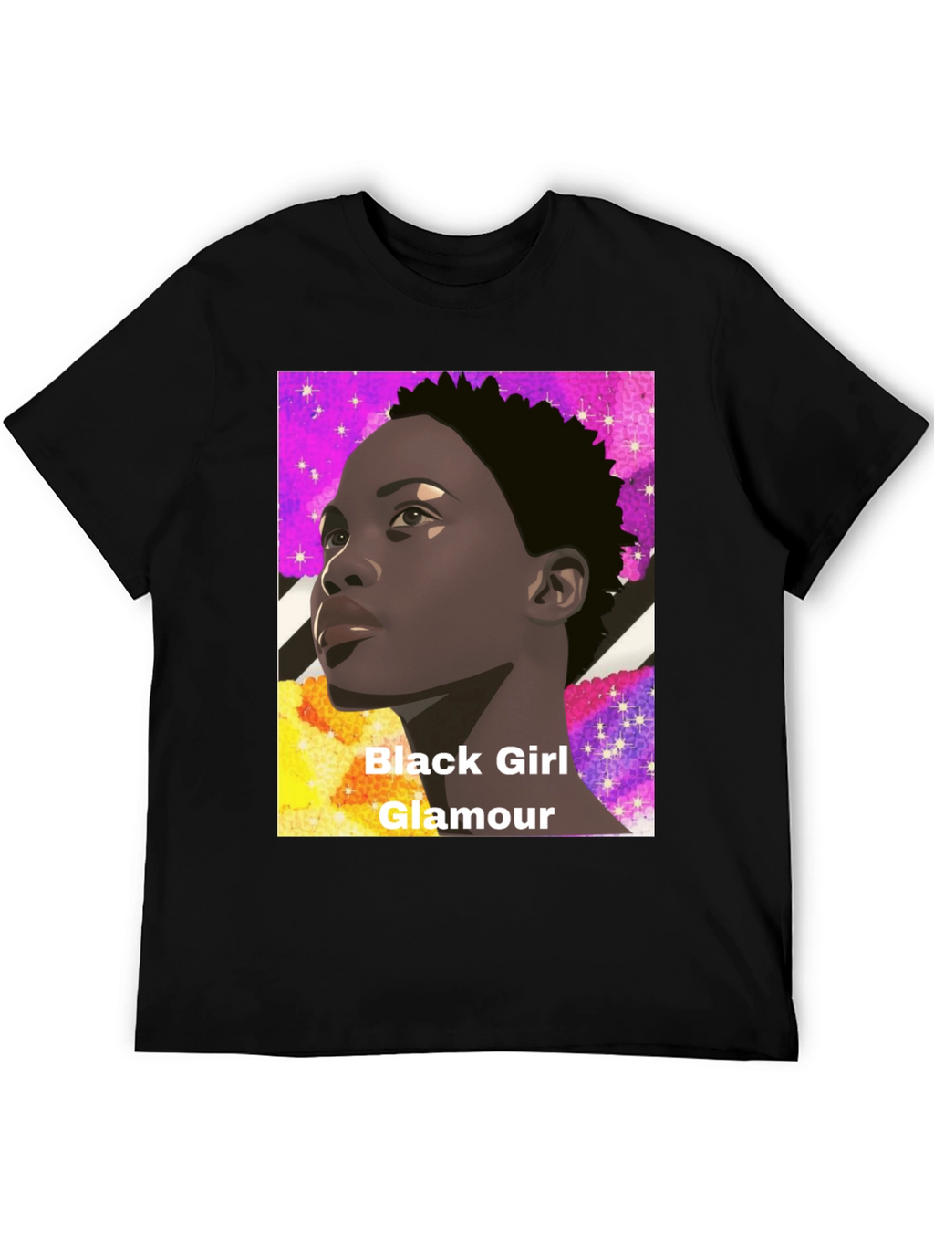 Black Girl Glamour Graphic Tee